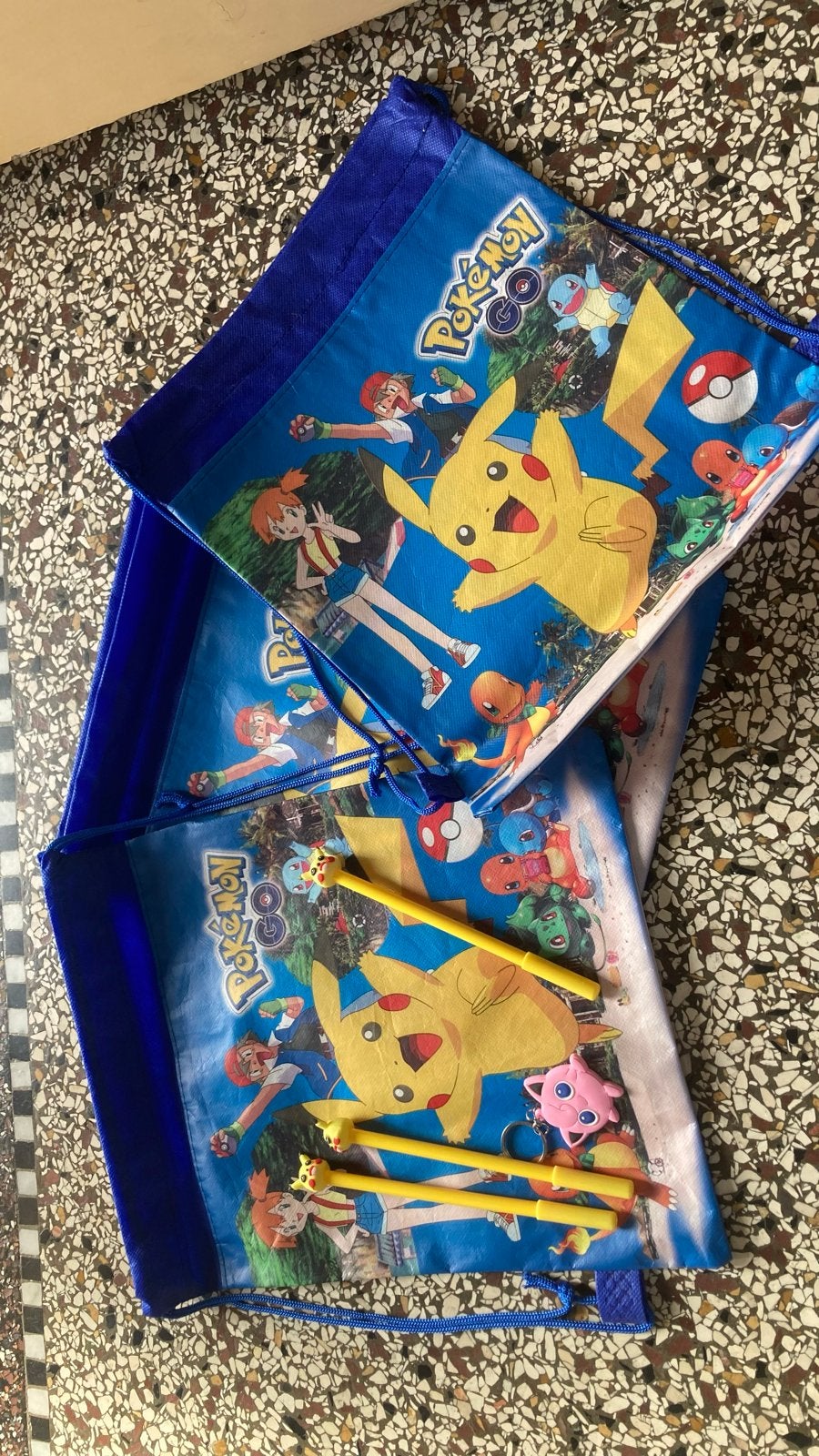 Pokémon Go Zakjes met Pikachu en Vrienden, Ophalen of Verzenden, Nieuw, Overige typen