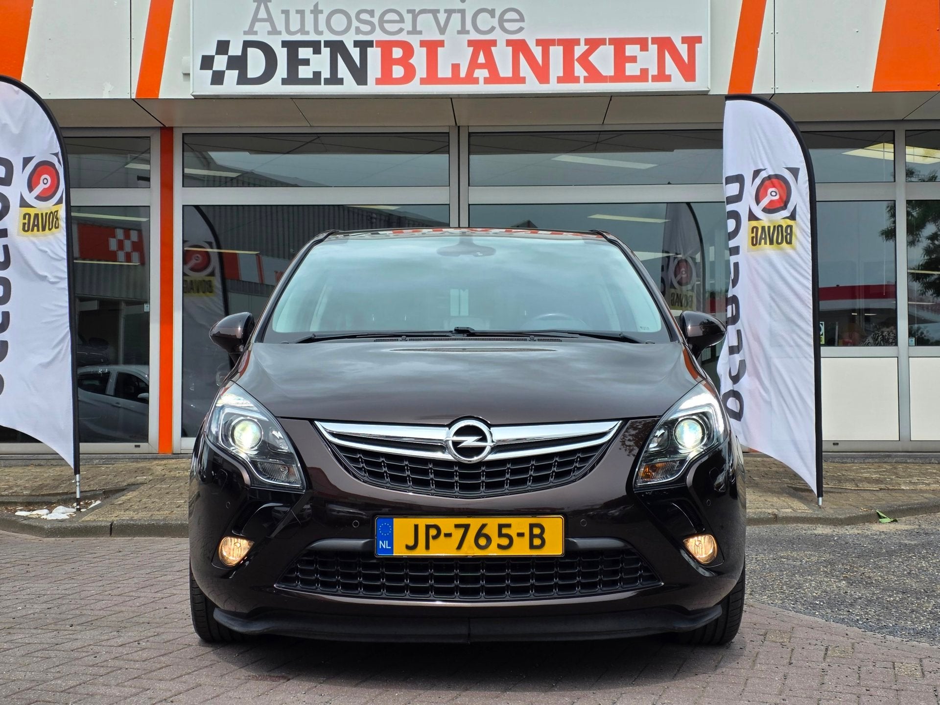 Opel Zafira Tourer 1.4 Edition 7p. BJ.2016 / Panodak / Navi, Auto's, Opel, Gebruikt, 4 cilinders, Bruin, 7 stoelen