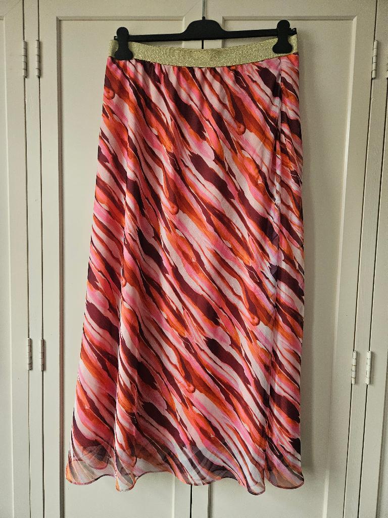 LabelDot lange zomerrok maat 42 zgan, Kleding | Dames, Rokken, LabelDot, Overige kleuren, Maat 42/44 (L), Ophalen of Verzenden