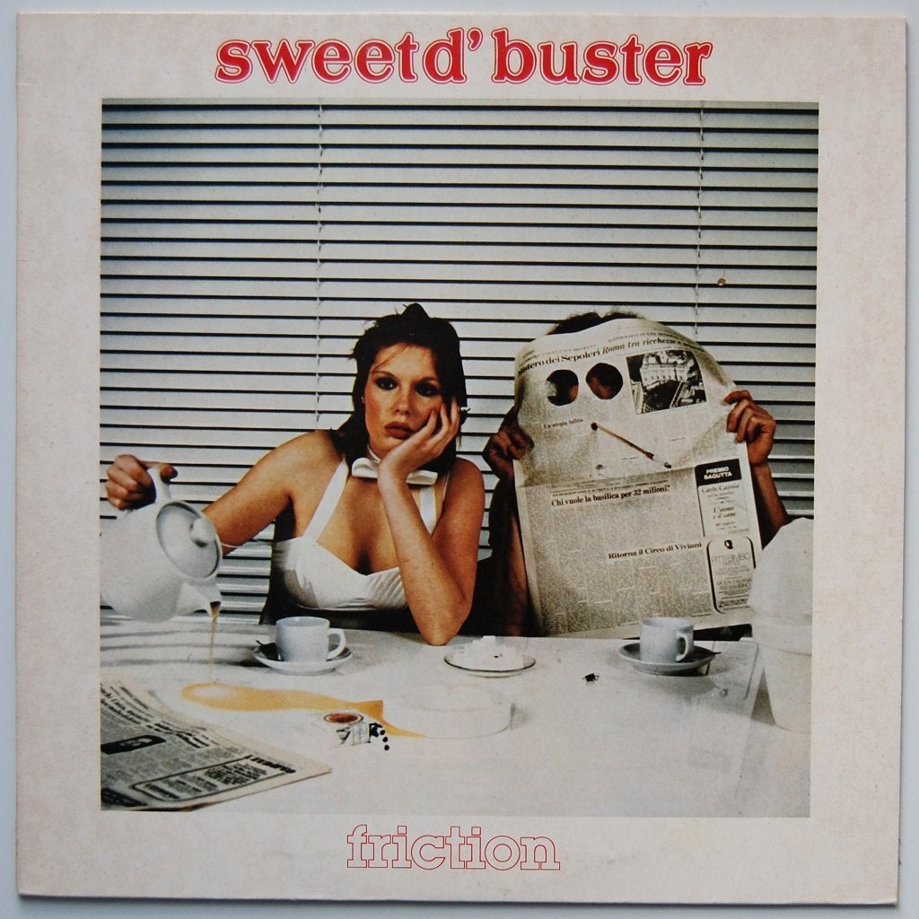 Sweet d'Buster - Friction, Cd's en Dvd's, LP, Pop, Ophalen of Verzenden, Zo goed als nieuw