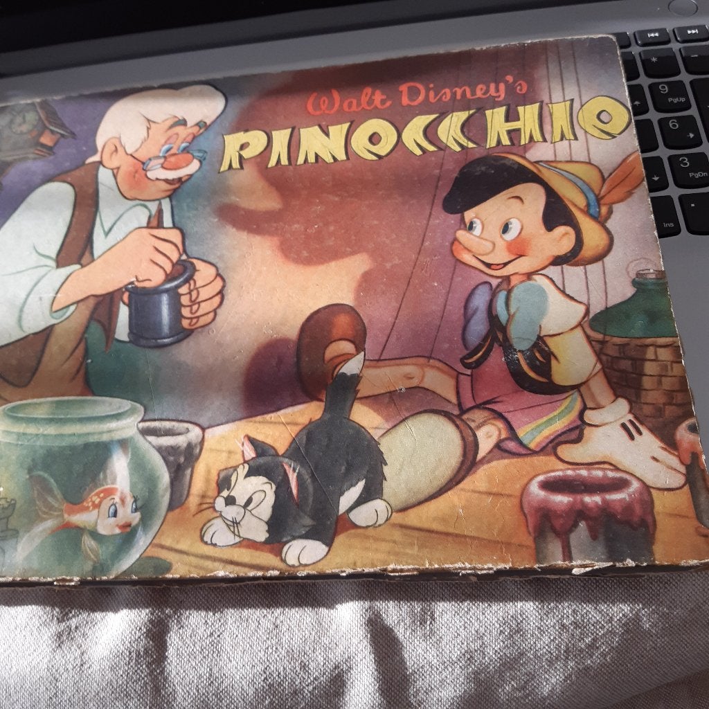 pinocchio album, Verzamelen, Ophalen of Verzenden, Overige figuren, Gebruikt, Overige typen