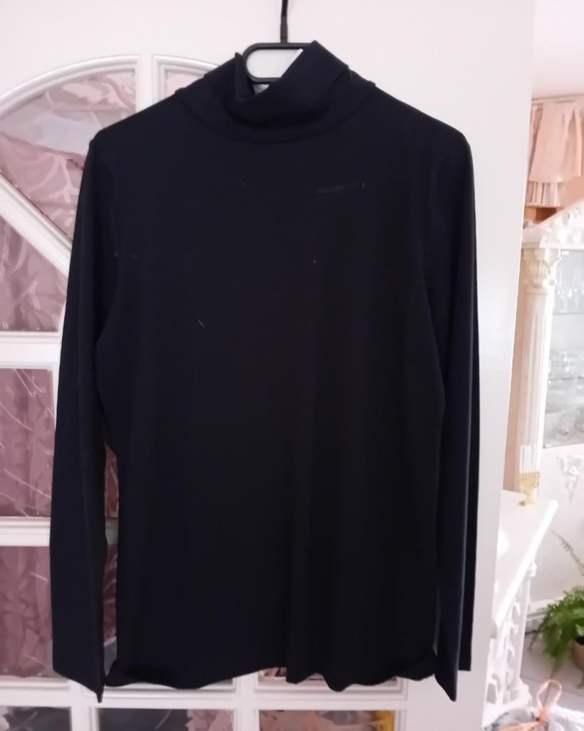 Zwarte coltrui nieuw, Ophalen of Verzenden, Zo goed als nieuw, Maat 48/50 (M), Zwart