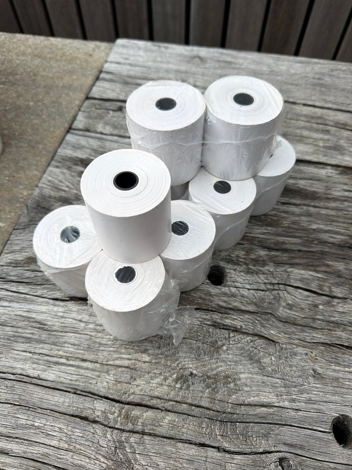 Kassabonrollen / Thermische rollen (10 stuks), Ophalen of Verzenden, Zo goed als nieuw