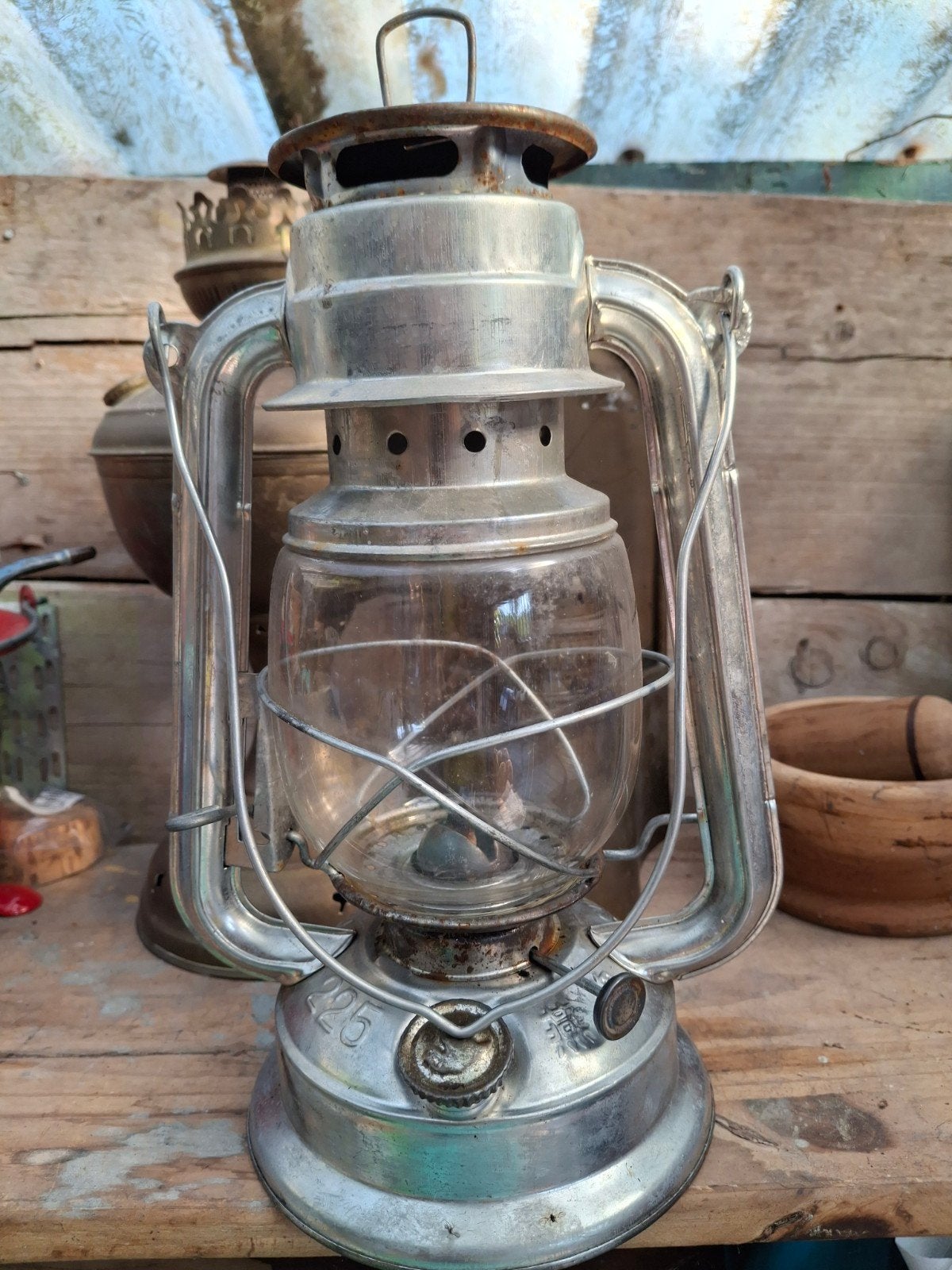 Vintage Stormlamp - Perfecte Staat, Ophalen of Verzenden