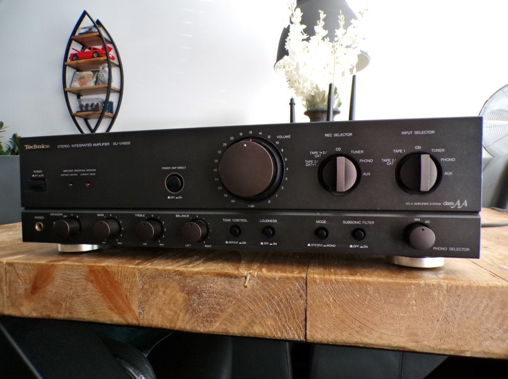 Mooie topklasse Technics Class AA versterker SU-VX600, Overige merken, Gebruikt, Ophalen of Verzenden, 120 watt of meer