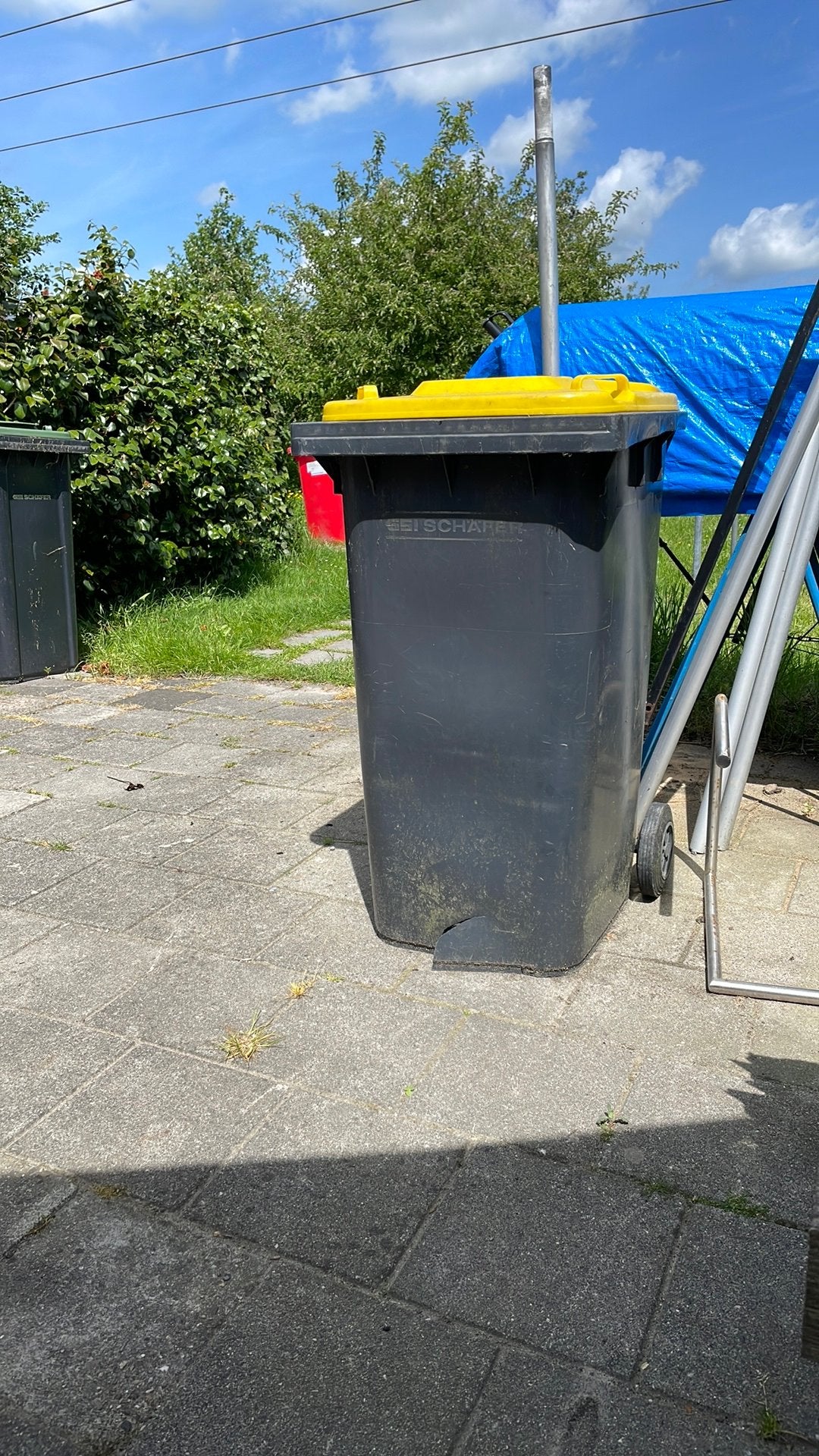 240 liter kliko container, Ophalen, Kunststof, Gebruikt, 40 liter of meer