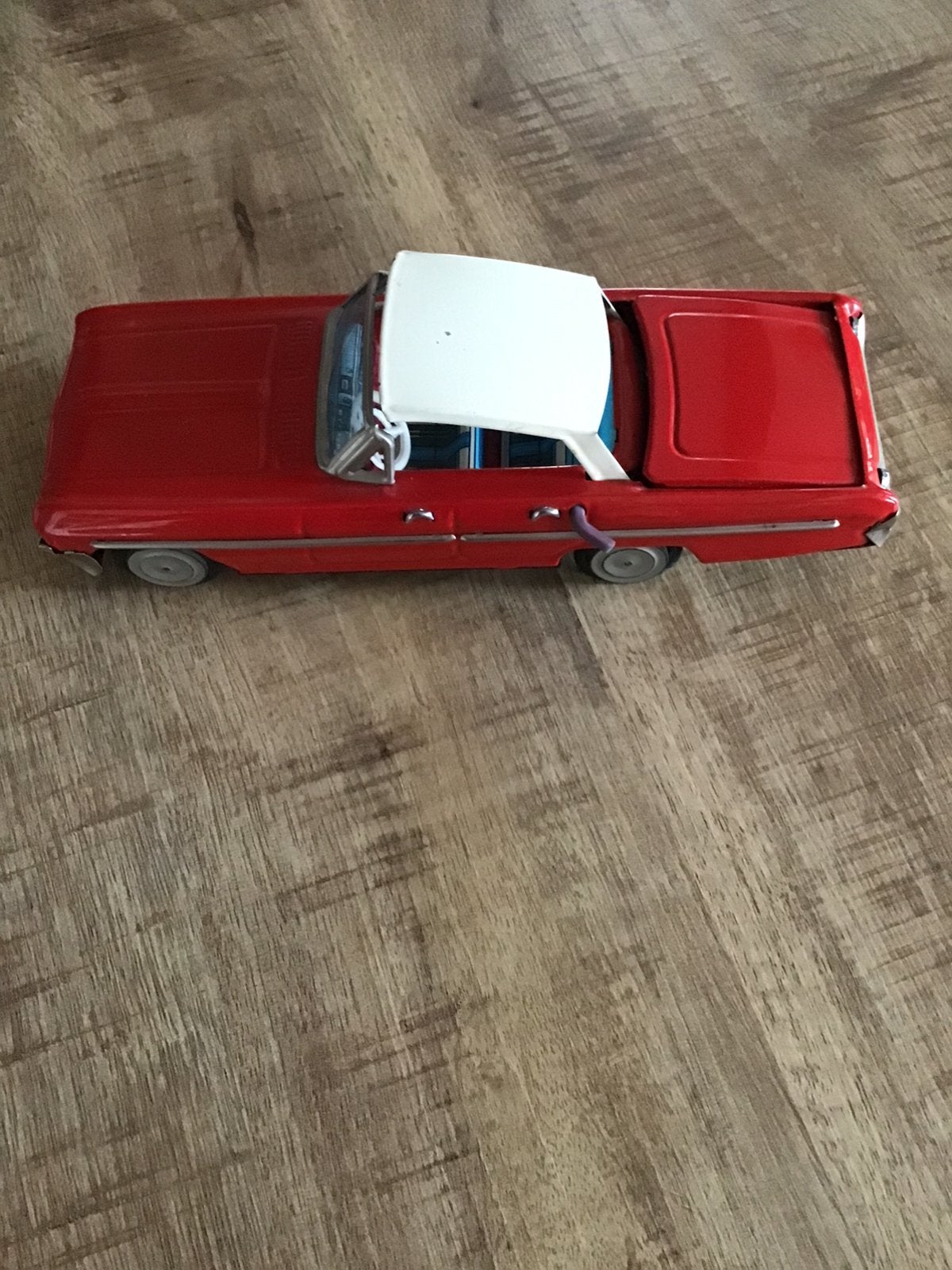 Antieke auto jaren 60/70 blik, Antiek en Kunst, Ophalen of Verzenden