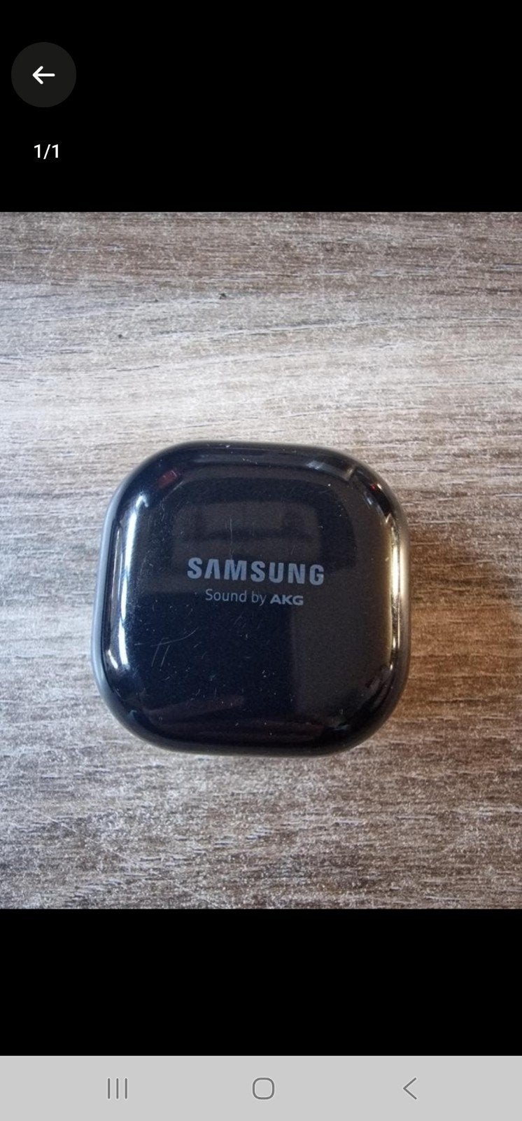 Oplaadcase SM-R180 [earbuds Samsung) Samsung Sound by AKG, In-ear, Gebruikt, Ophalen of Verzenden, Samsung