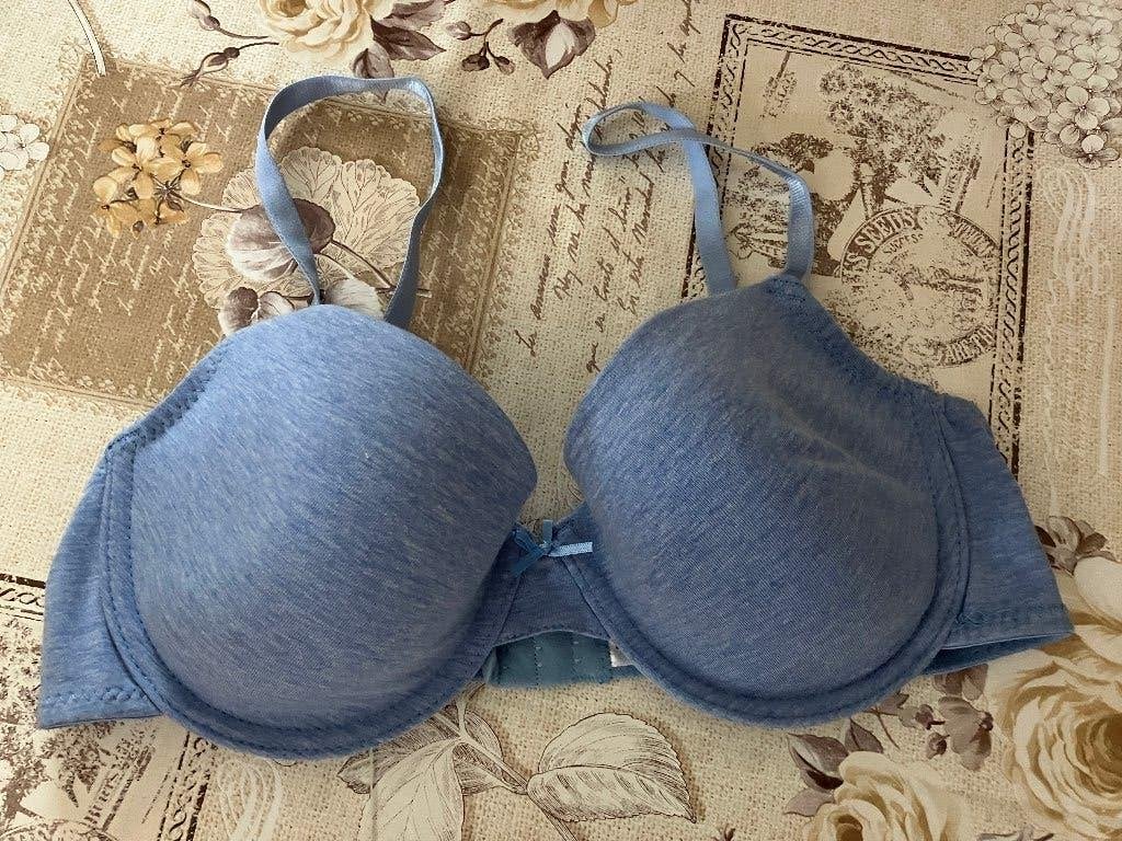 Nieuwe blauwkleurige BH - Maat 80C, Kleding | Dames, Ophalen of Verzenden, BH