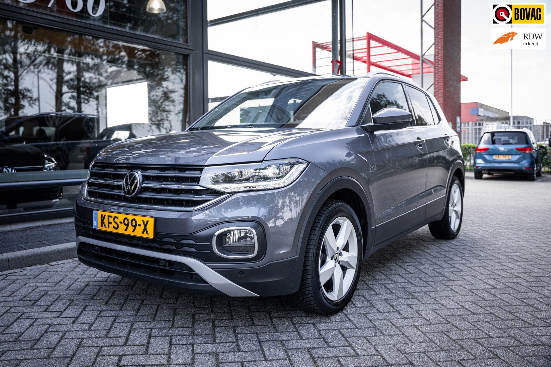 Volkswagen T-Cross 1.5 TSI Style Automaat 150pk | Virtual co, Auto's, Volkswagen, Zwart, 4 cilinders, 150 pk, Bedrijf