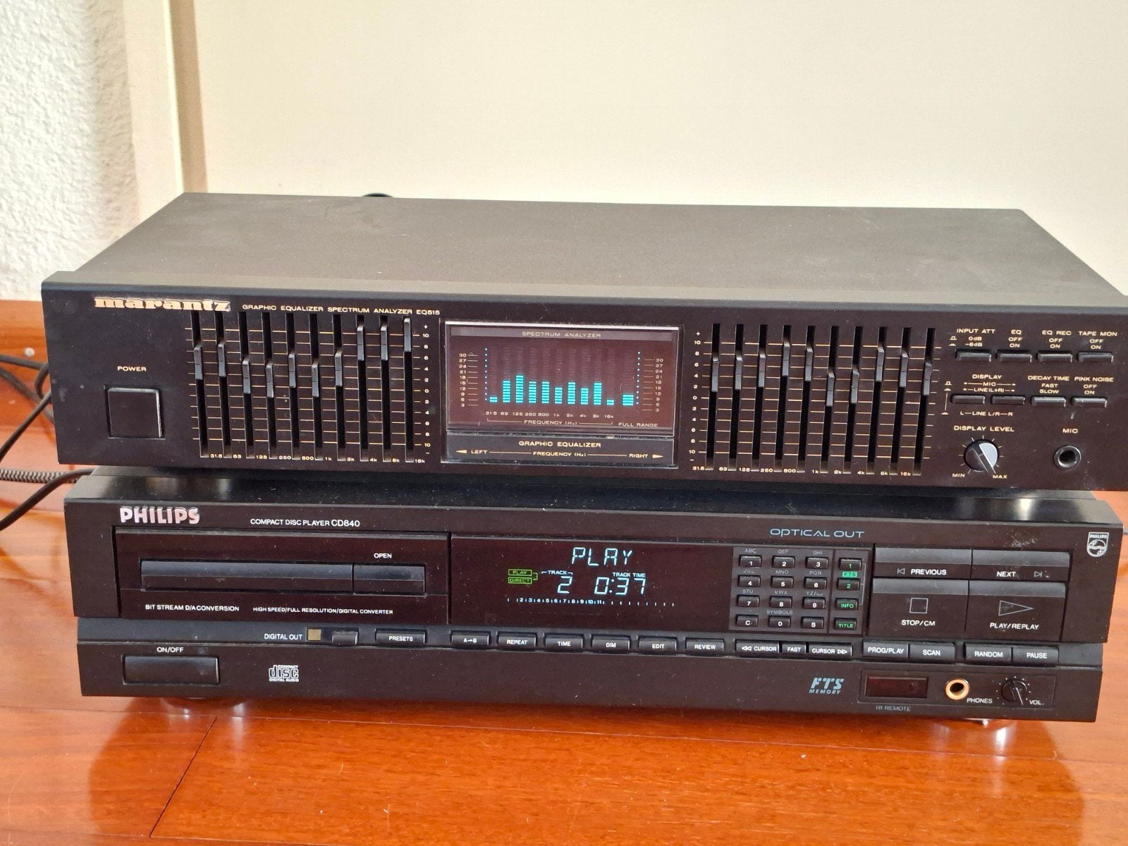 Marantz EQ515 Grafische Equalizer Spectrum Analyzer, Ophalen of Verzenden, Gebruikt, Marantz