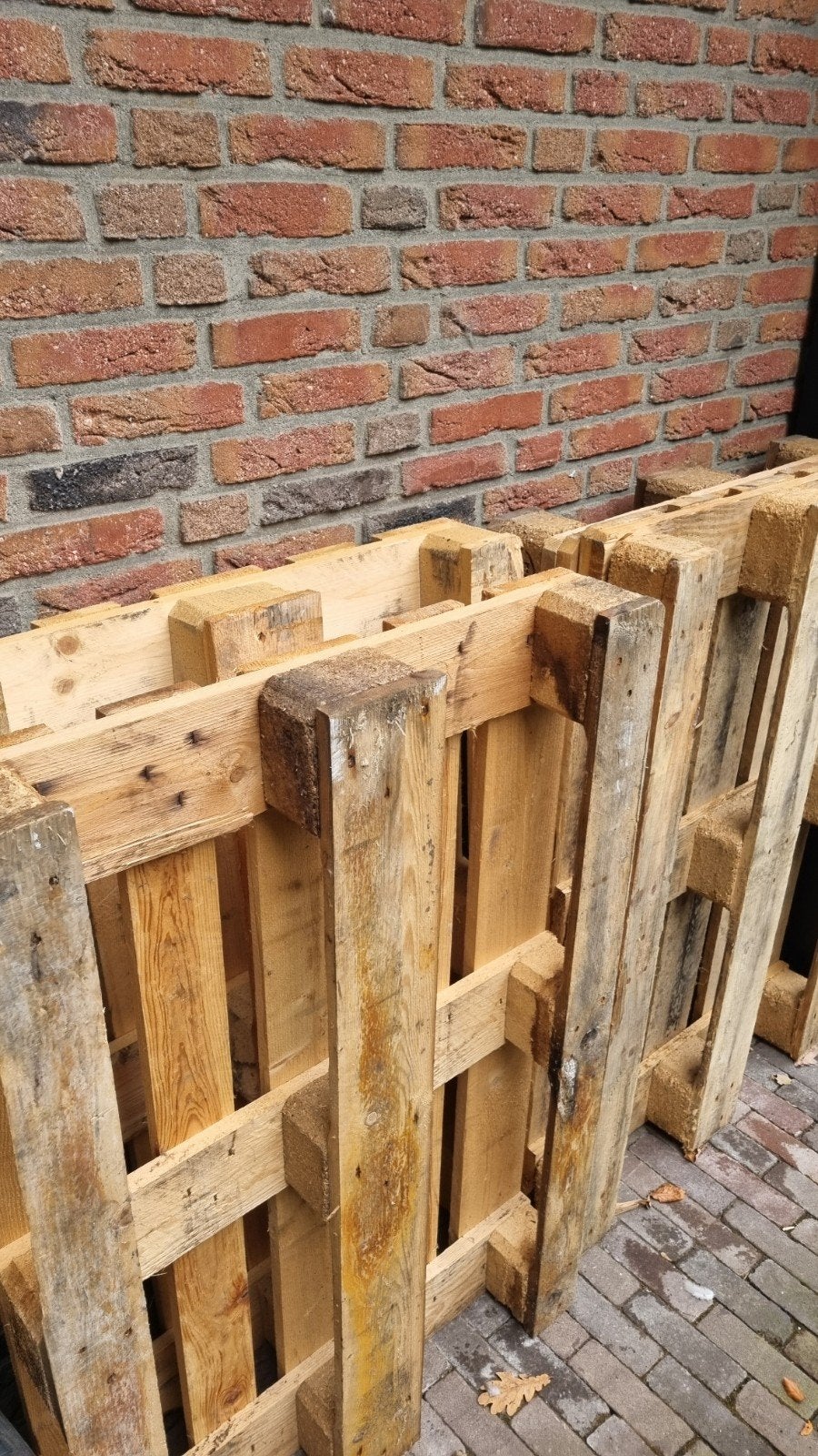 Gebruikte houten euro pallets, 8 stuks, Ophalen, Gebruikt, 50 mm of meer, Pallet