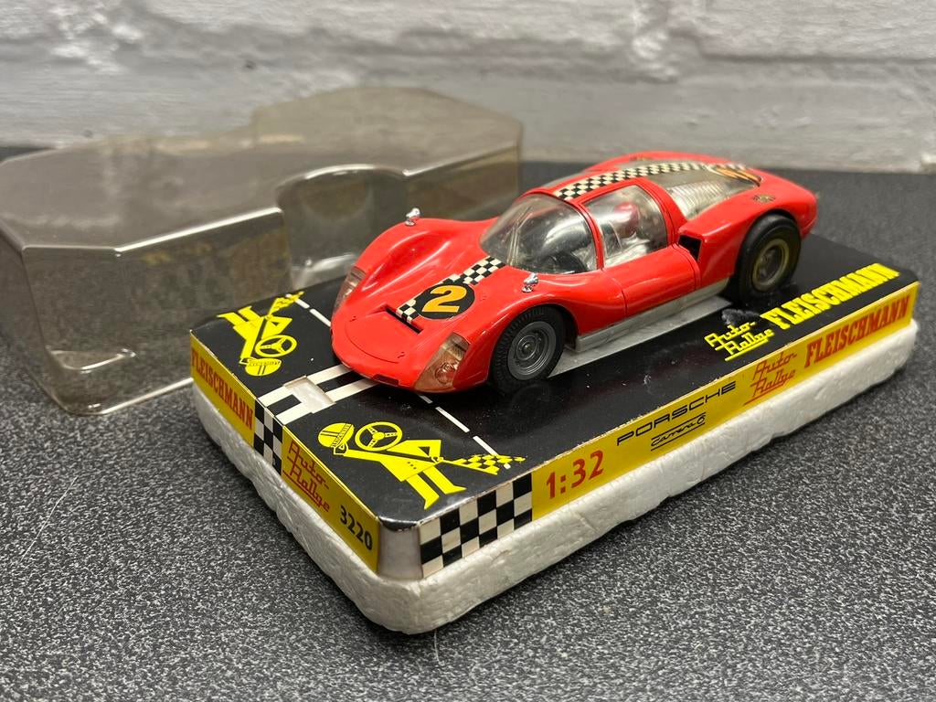 Fleischmann 3220 Porsche Carrera 6 in OVP, Racebaan Auto, Ophalen of Verzenden
