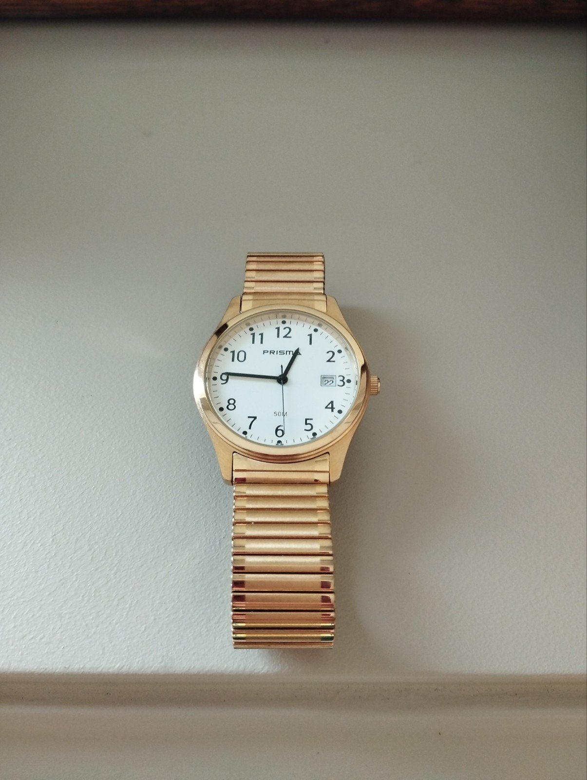 Prisma Vintage Horloge - Klassiek Verguld Polshorloge, Sieraden, Tassen en Uiterlijk, Overige merken, Overige materialen, Polshorloge