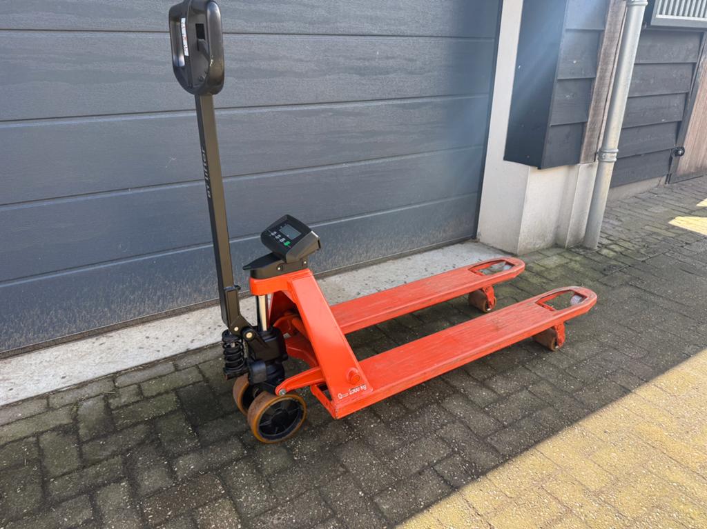 Toyota BT Lifter LHM230WI Palletwagen met Weegindicator, Ophalen, Zo goed als nieuw