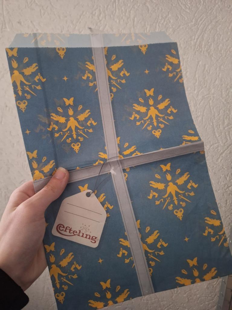 Efteling cadeauzakje met label, Verzamelen, Efteling, Ophalen of Verzenden