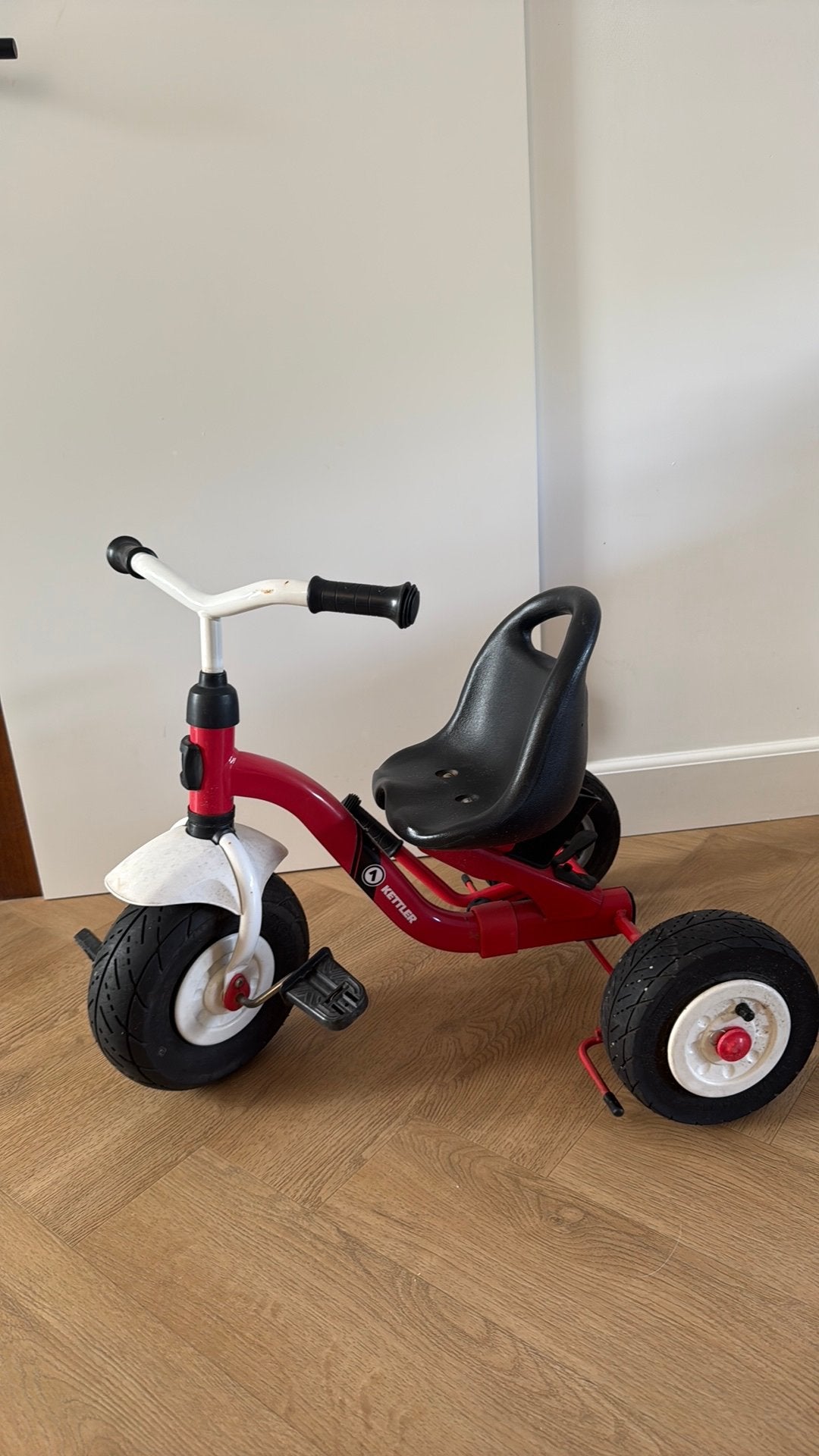 Kettler Toptrike Air - Driewieler, Ophalen, Zo goed als nieuw, Duwstang