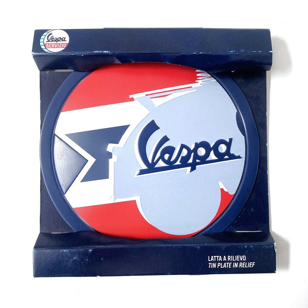 Vespa schild/bordje, Verzenden, Zo goed als nieuw, Motoren