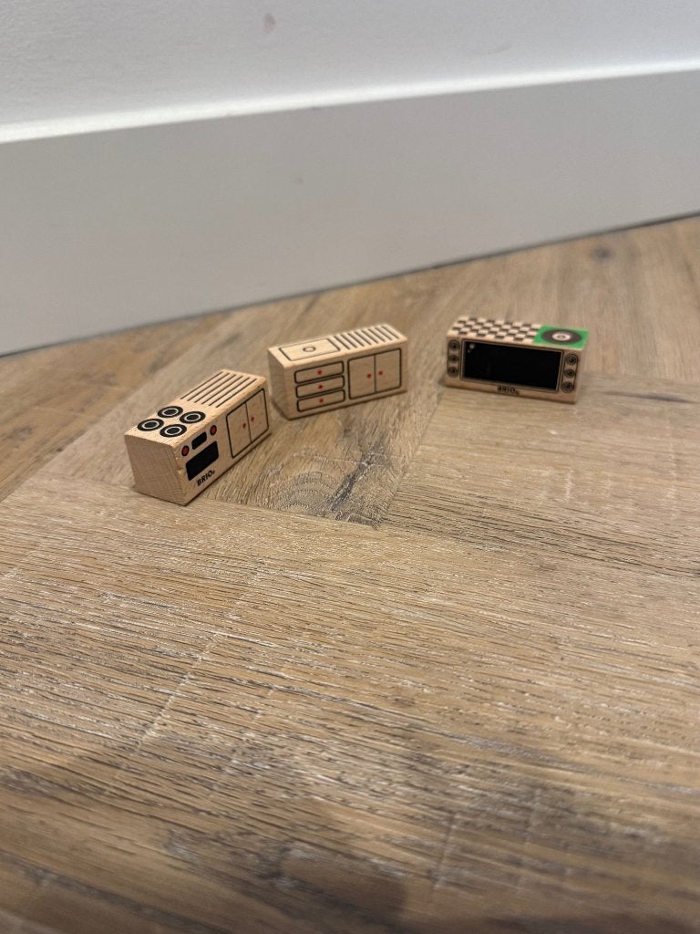 ZGAN Brio houten trein familie huis accessoire set 33941, Ophalen of Verzenden, Zo goed als nieuw