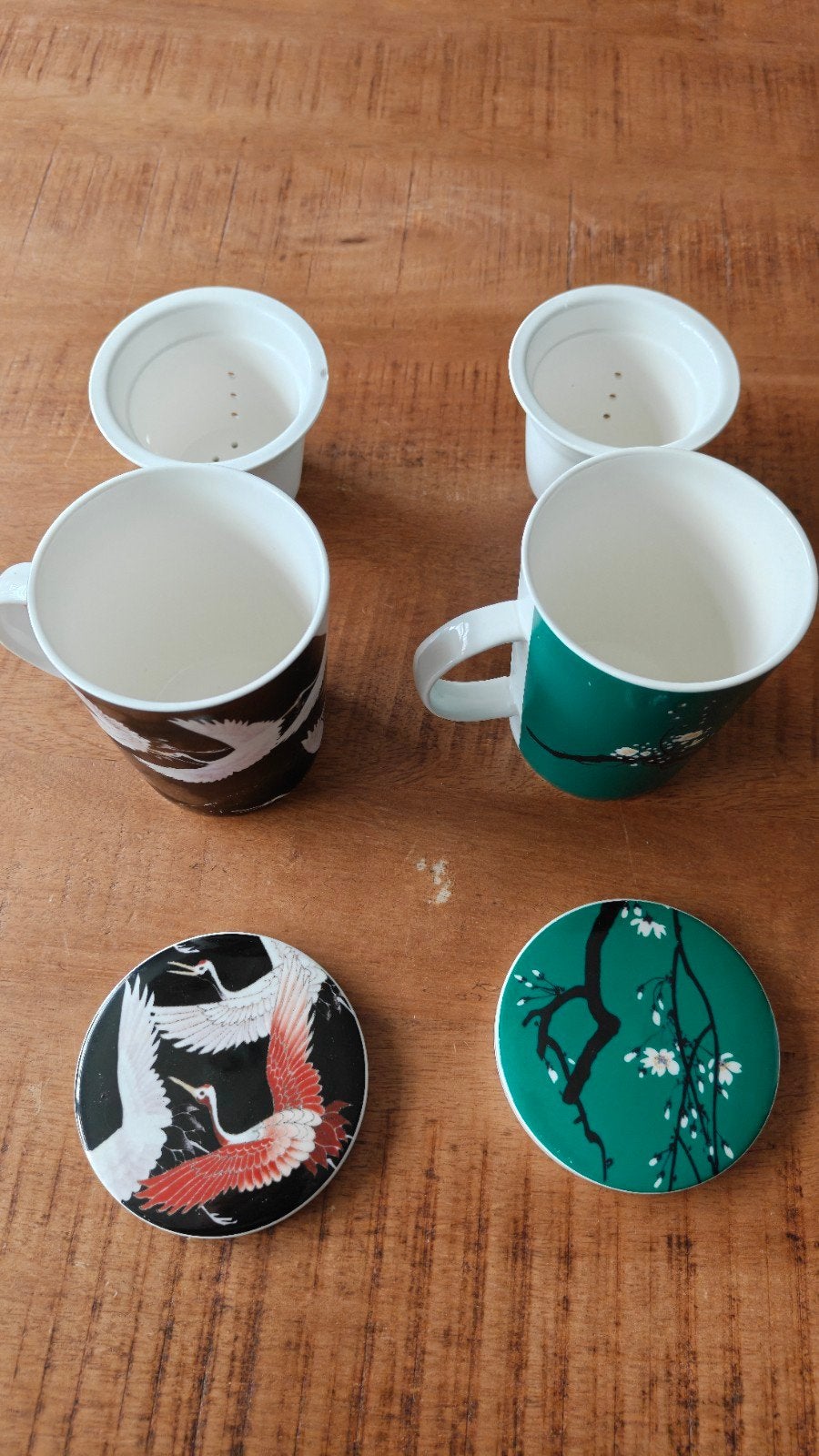 Leuke theekopjes Japanse stijl, Royal Tea, Nieuw, Ophalen of Verzenden, Overige stijlen, Kop(pen) en/of Schotel(s)
