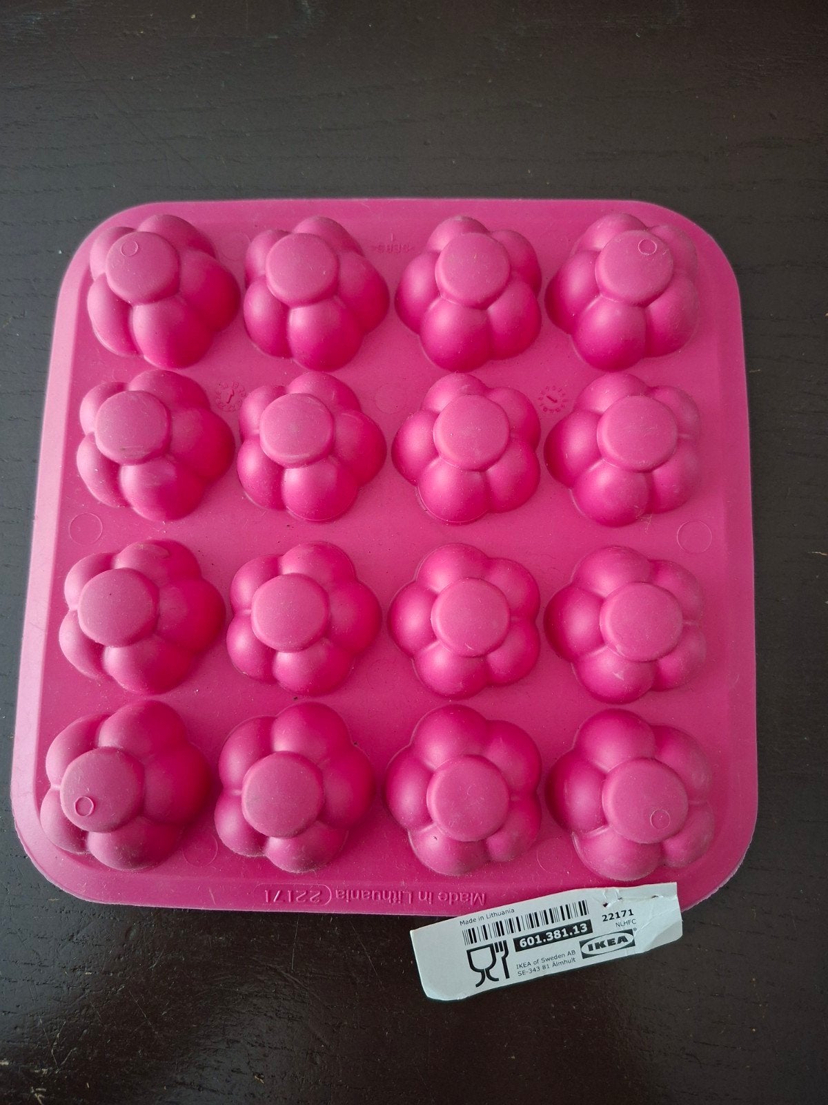 IKEA siliconen ijsblokjesmaker bloemen roze ( nieuw), Overige typen, IKEA, Nieuw, Ophalen of Verzenden