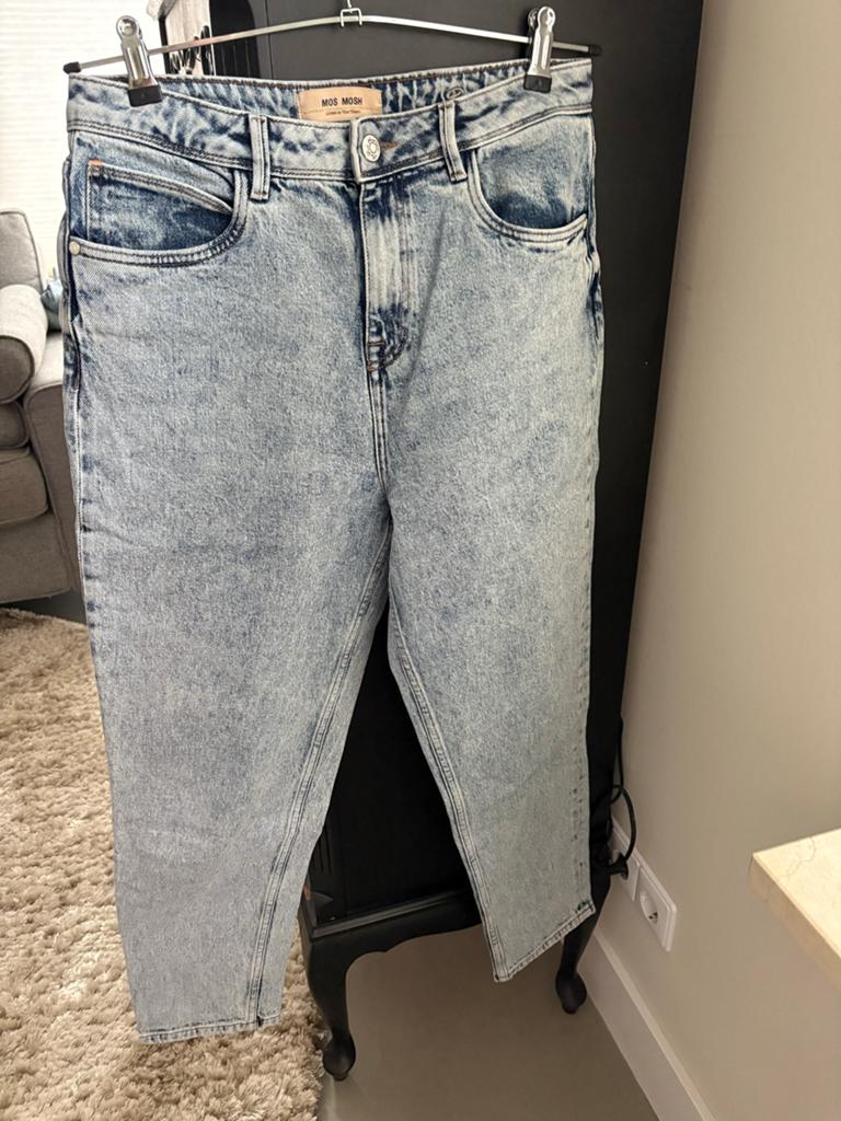 Mos Mosh Mom Jeans - Maat 28, Kleding | Dames, Ophalen of Verzenden, Zo goed als nieuw, Blauw, W28 - W29 (confectie 36)