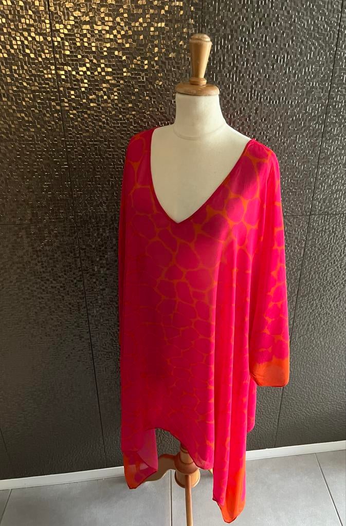 Elena Miro roze oranje top D46, Ophalen of Verzenden, Zo goed als nieuw
