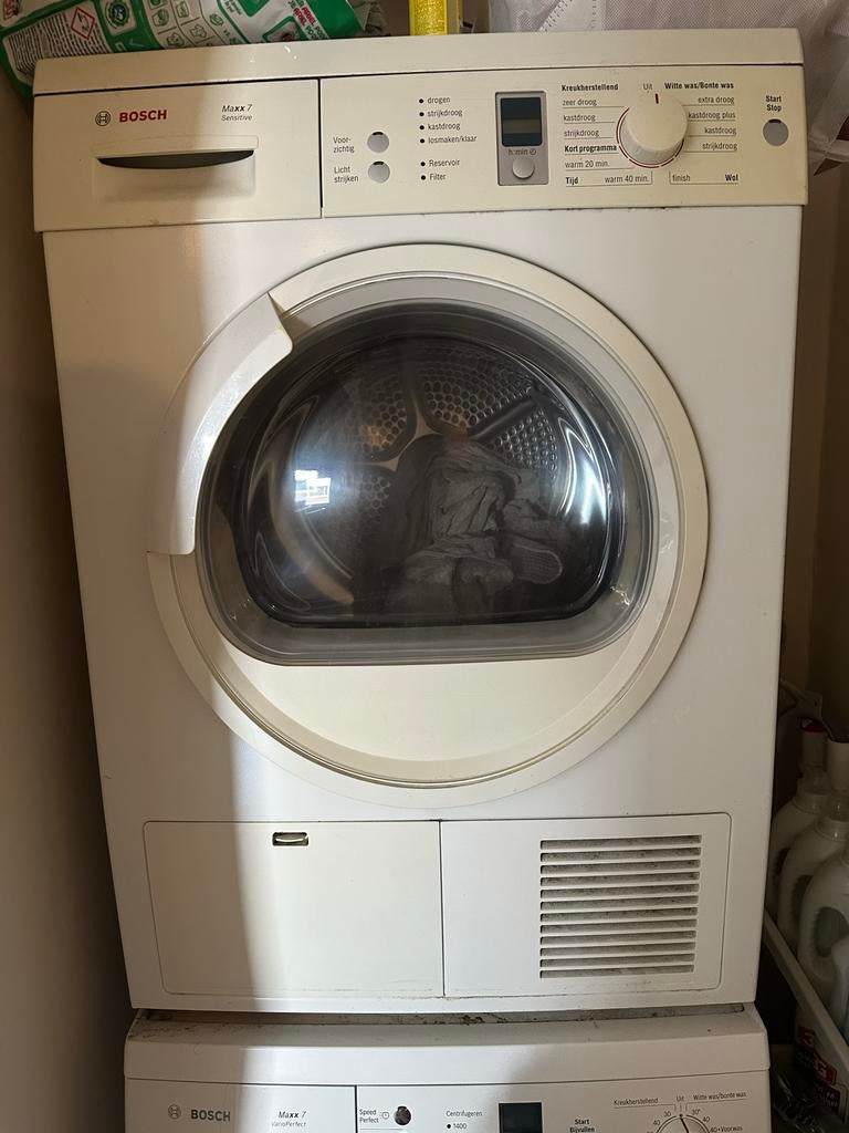 Bosch Maxx 7 Sensitive Droger, Goed Onderhouden, 6 tot 8 kg, Gebruikt, Ophalen of Verzenden, Voorlader