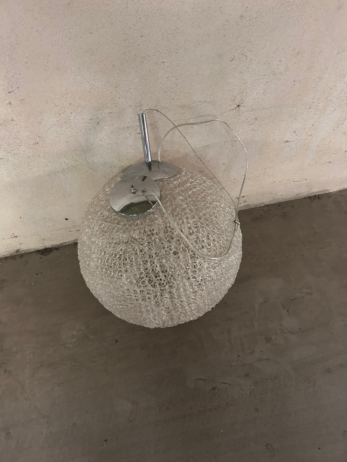 Hanglamp bol, Ophalen, Gebruikt, Kunststof, E14 (klein)
