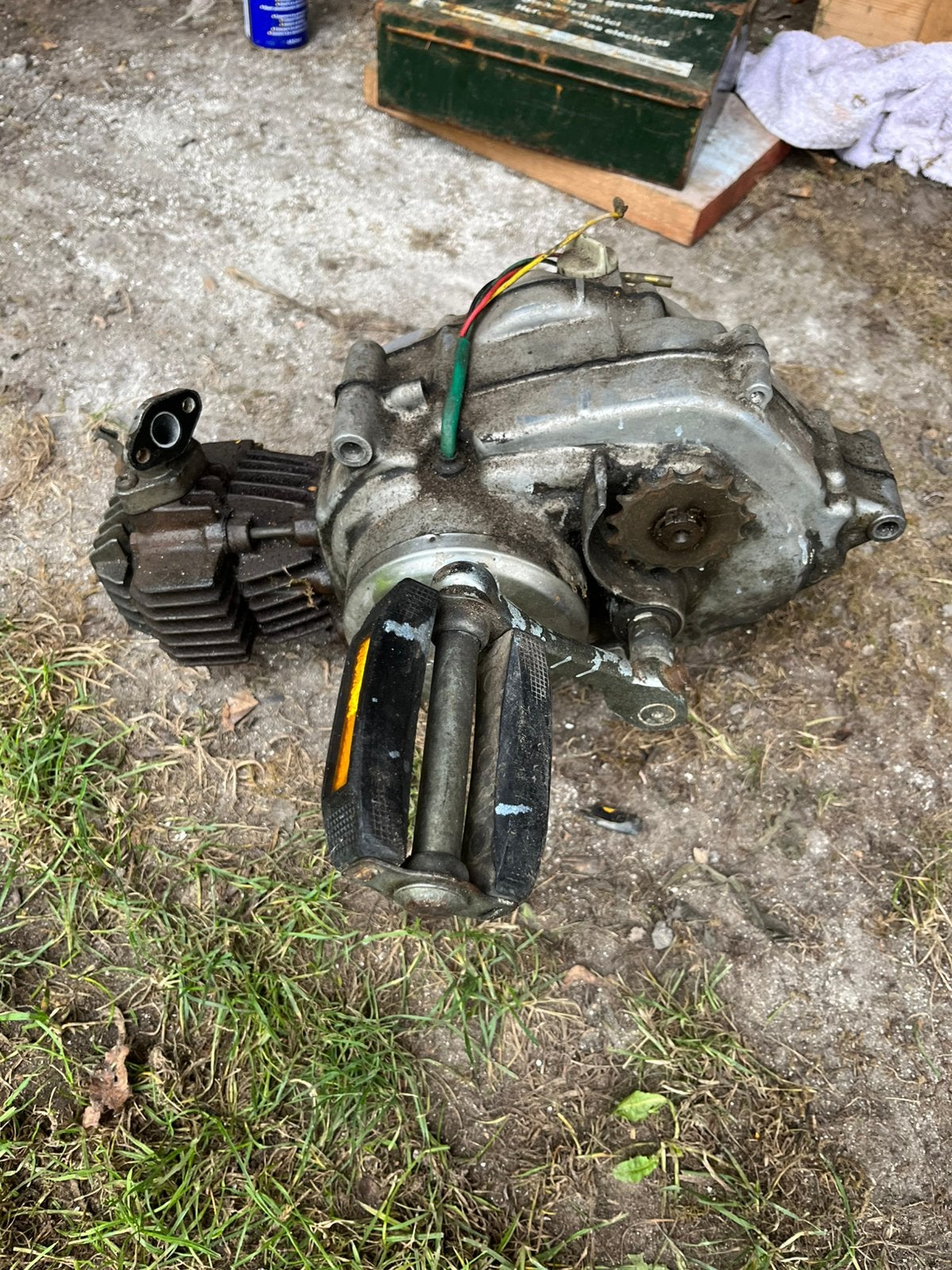 Motor honda amigo novio, Ophalen of Verzenden, Zo goed als nieuw, Blok, Overige merken