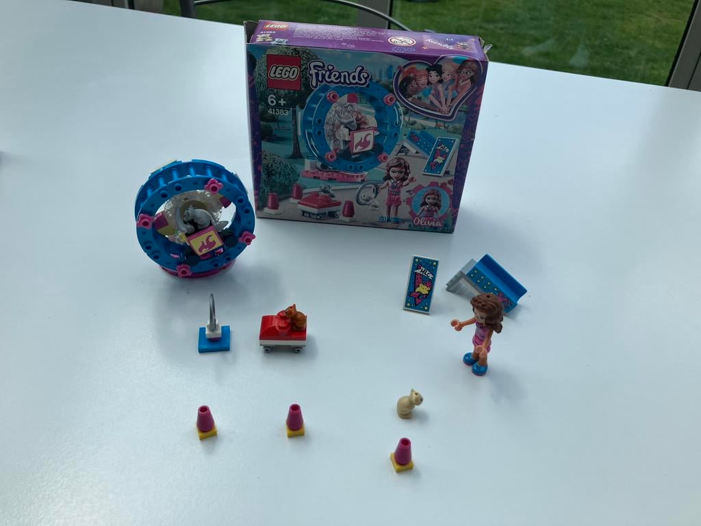 Lego Friends 41383 (hamsterspeeltuin), Ophalen of Verzenden, Zo goed als nieuw