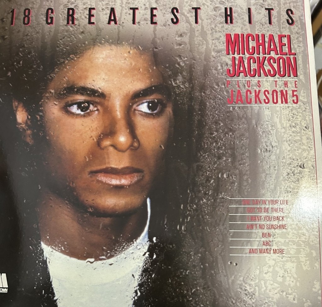 Michael Jackson plus the Jackson 5: 18 greatest hits (lp), Ophalen of Verzenden, Zo goed als nieuw, Pop, LP