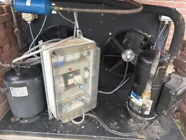 koelmachine melktank, Ophalen, Gebruikt