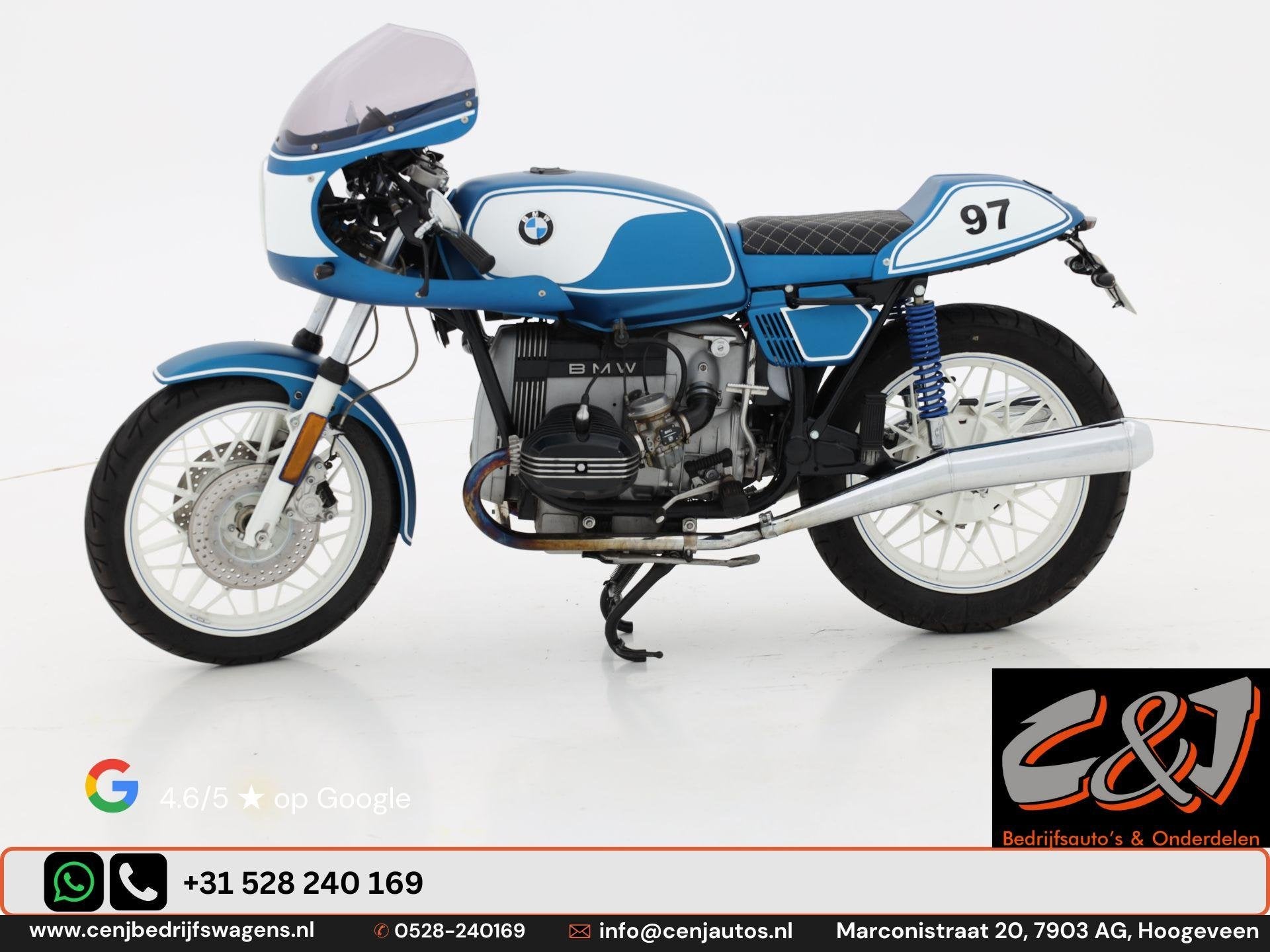 BMW R 65 custom gerestaureerd 1980 2 zits, Motoren, Motoren | Oldtimers, Meer dan 35 kW, Toermotor, 650 cc