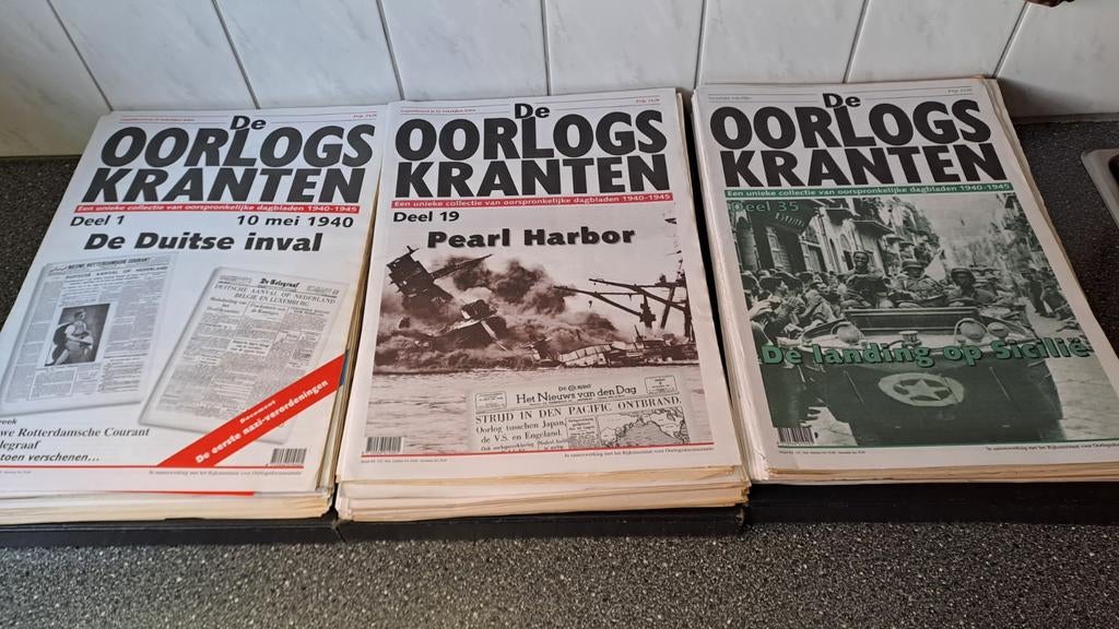 De oorlogskranten WWII, Boeken, Ophalen of Verzenden, Tweede Wereldoorlog, Zo goed als nieuw, Overige onderwerpen