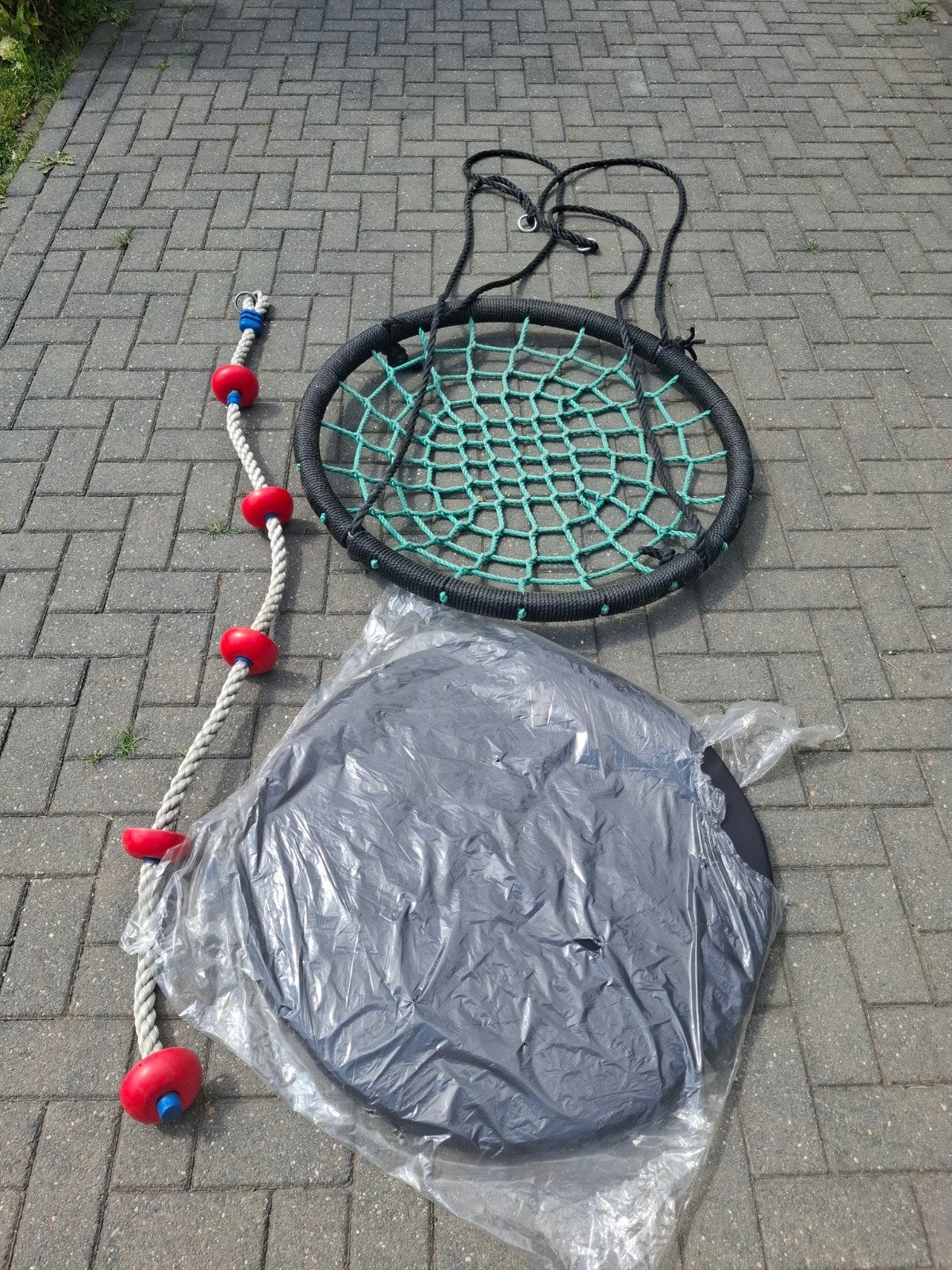 Schommel en Klimtouw, Ophalen, Gebruikt