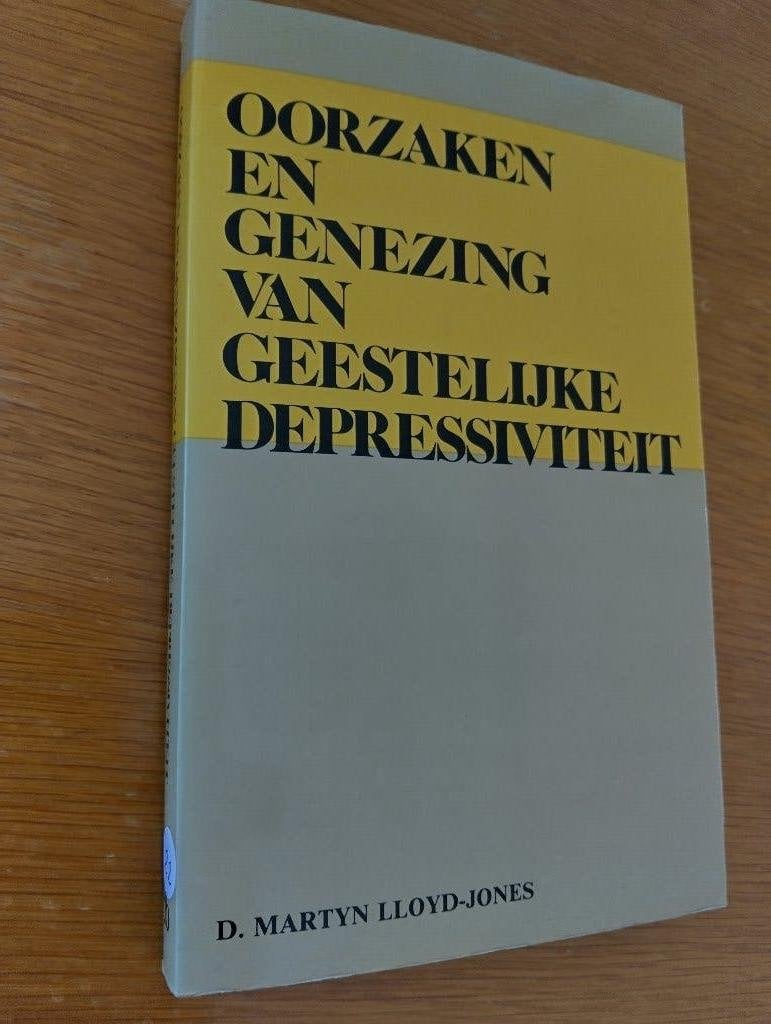 Nr. 22 D. Martyn Lloyd-Jones, Geestelijke depressiviteit, Christendom | Protestants, Ophalen of Verzenden, Zo goed als nieuw, Lloyd-Jones, Martyn