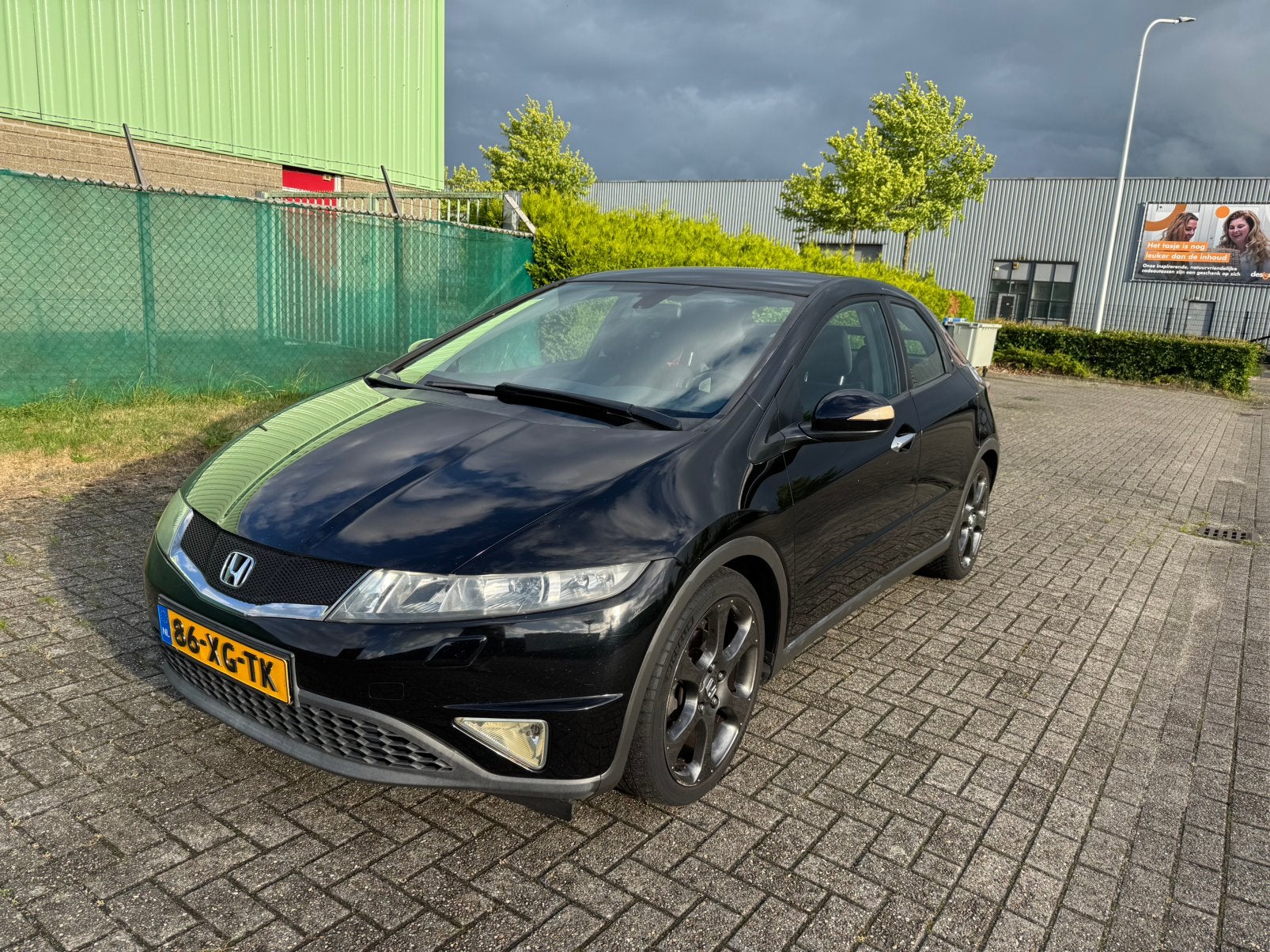 Honda Civic 1.8I Sport 5DR 2007 Zwart, Voorwielaandrijving, Lichtsensor, Zwart, 4 cilinders