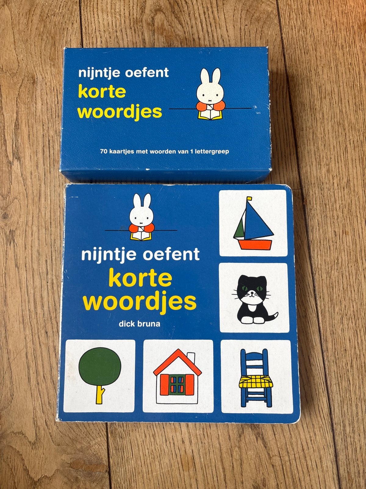 Nijntje oefent korte woordjes - Boek met 70 woordkaartjes, Ophalen of Verzenden, Zo goed als nieuw, Non-fictie