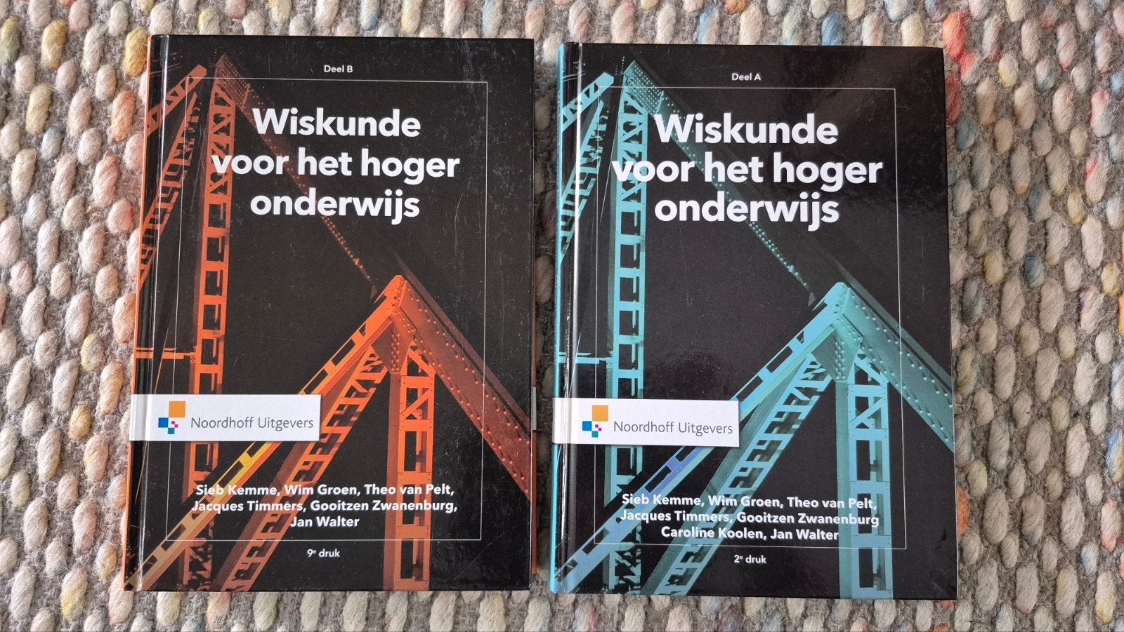 Wiskunde voor het hoger onderwijs deel A en B - Noordhoff, Boeken, Studieboeken en Cursussen, Ophalen