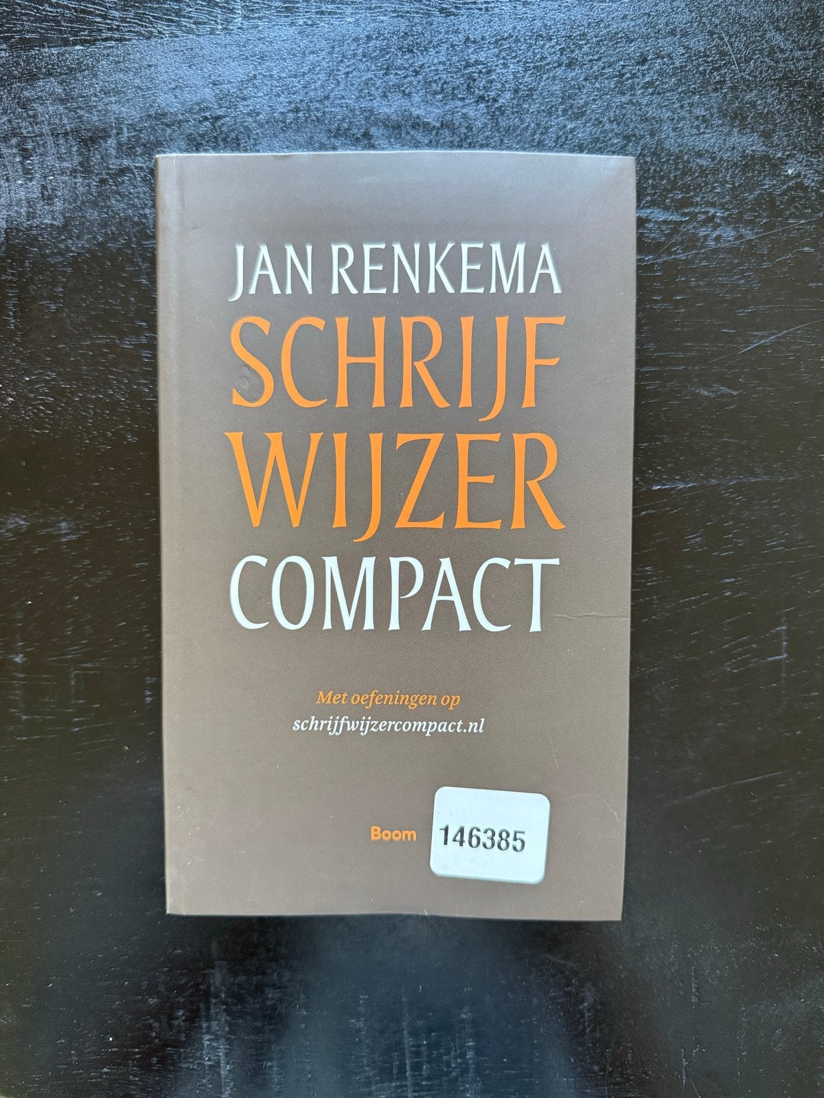 Schrijfwijzer Compact - Jan Renkema (Zo goed als nieuw), Boeken, Ophalen of Verzenden, Alpha, Zo goed als nieuw, HBO