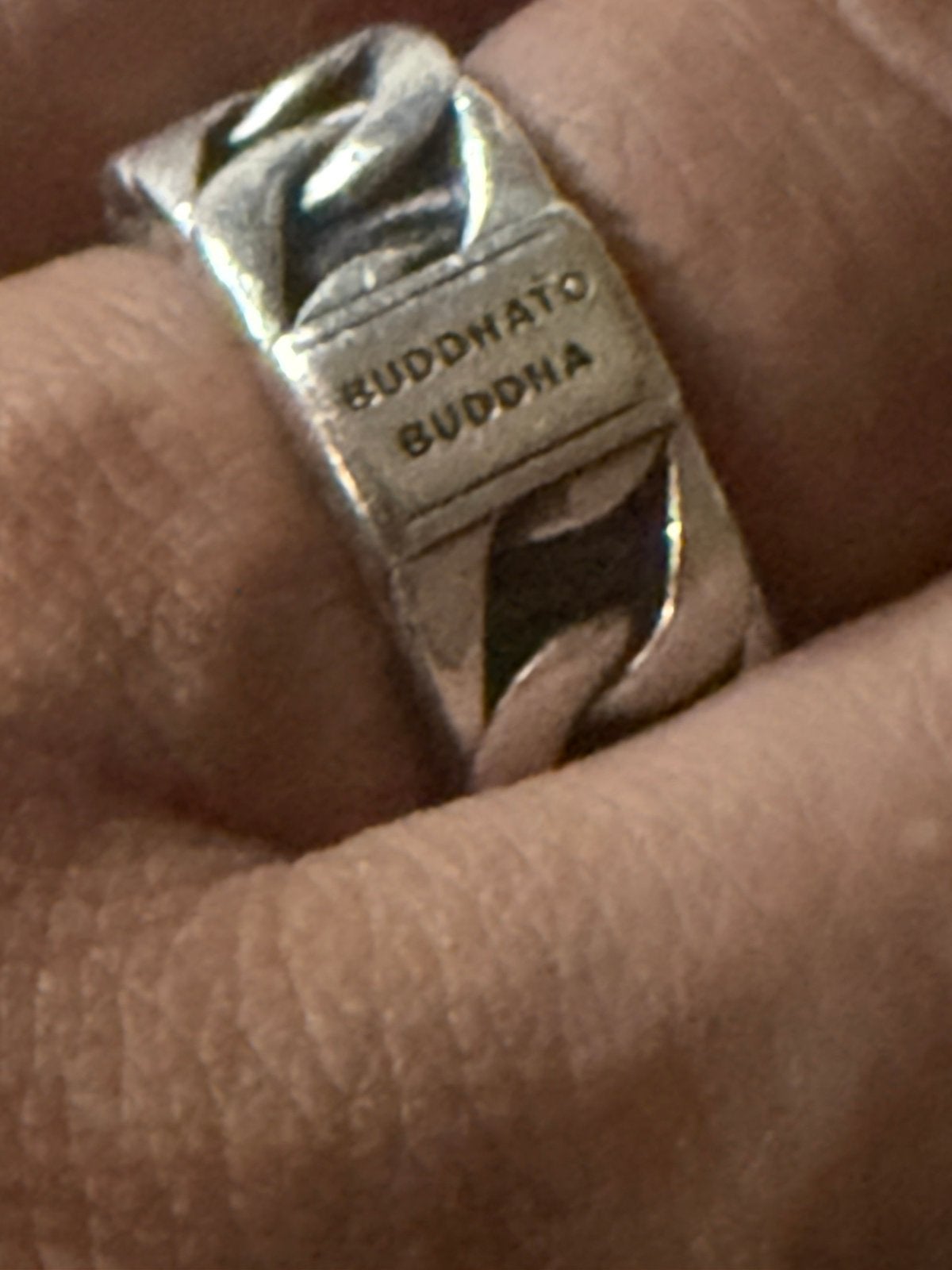2 Buddha To  Buddha ringen Esther / Edwin, Sieraden, Tassen en Uiterlijk, Ringen, 20 of groter, Ophalen of Verzenden, Zo goed als nieuw
