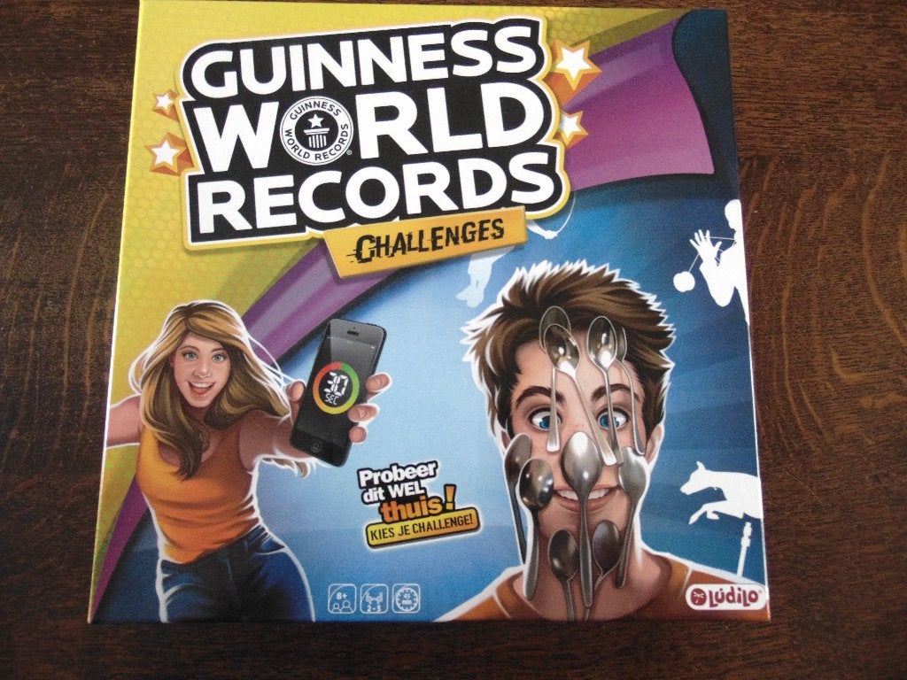 Guinness World Records Challenge Bordspel van Spectron, Hobby en Vrije tijd, Vijf spelers of meer, Ophalen of Verzenden, Zo goed als nieuw