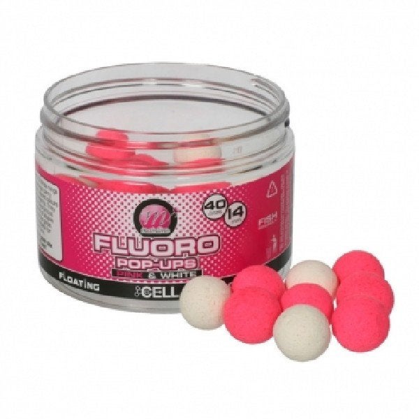 GEZOCHT MAINLINE CELL POPUPS 14MM FLUORE PINK&WHITE, Watersport en Boten, Ophalen of Verzenden, Zo goed als nieuw, Overige typen