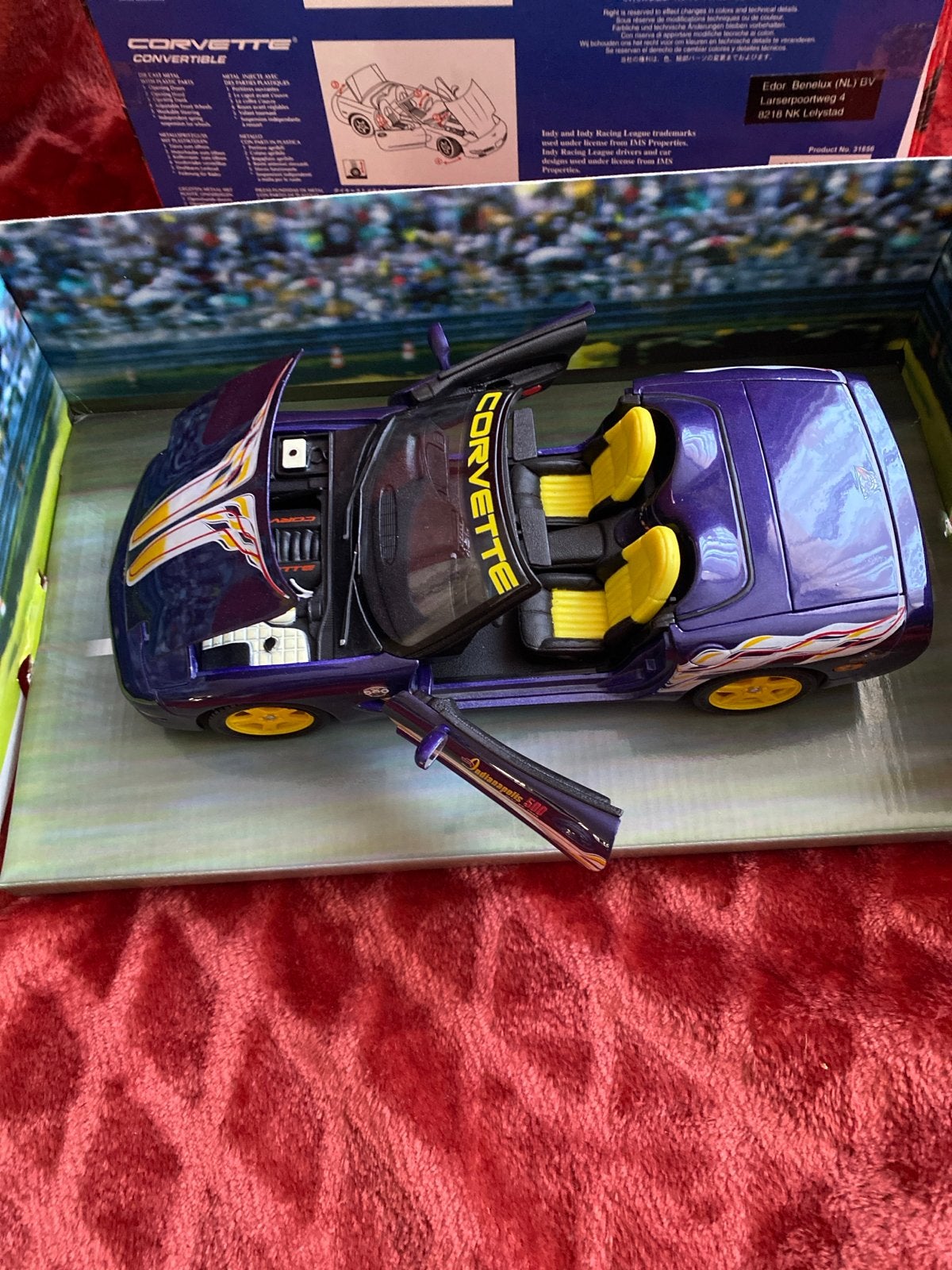 Corvette Convertible Modelauto - Maisto 1:18, Overige merken, Auto, 1:32 tot 1:50, Ophalen of Verzenden