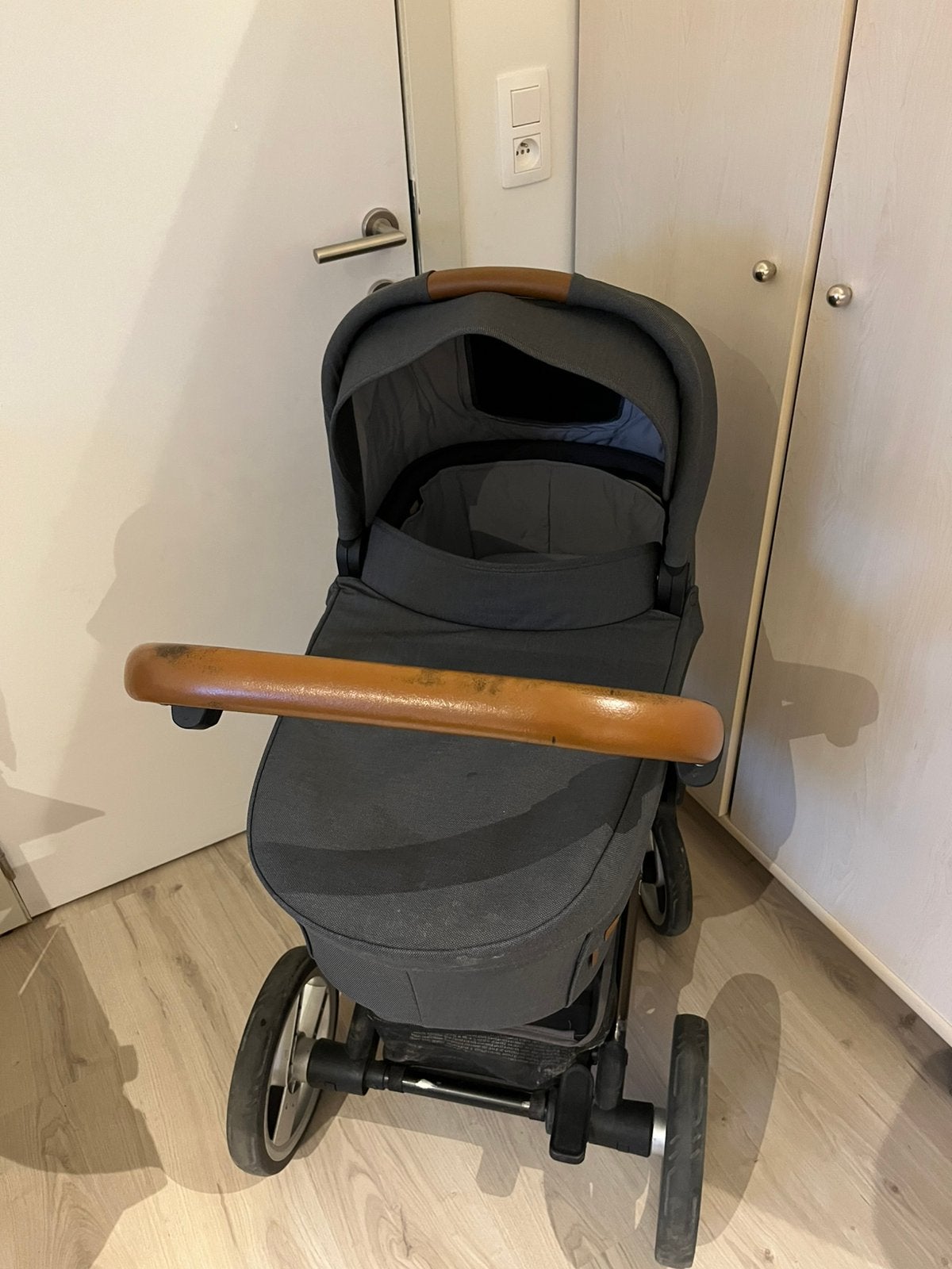 Kinderwagen Mutsy Nio Grey, Ophalen, Gebruikt, Combiwagen, Mutsy