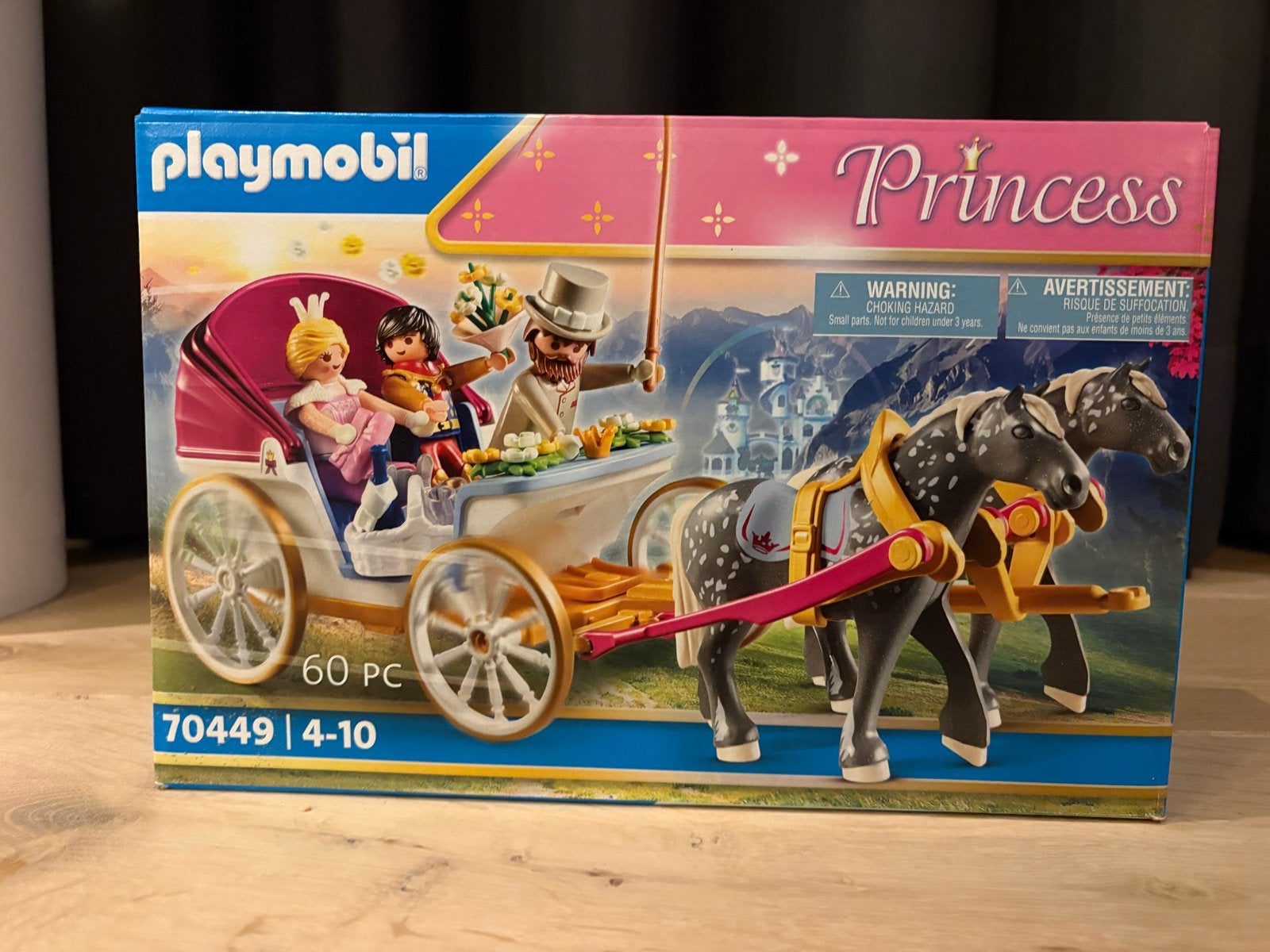 Playmobil Princess Koets 70449 - Zo goed als nieuw, Kinderen en Baby's, Ophalen, Complete set, Voertuig, Zo goed als nieuw