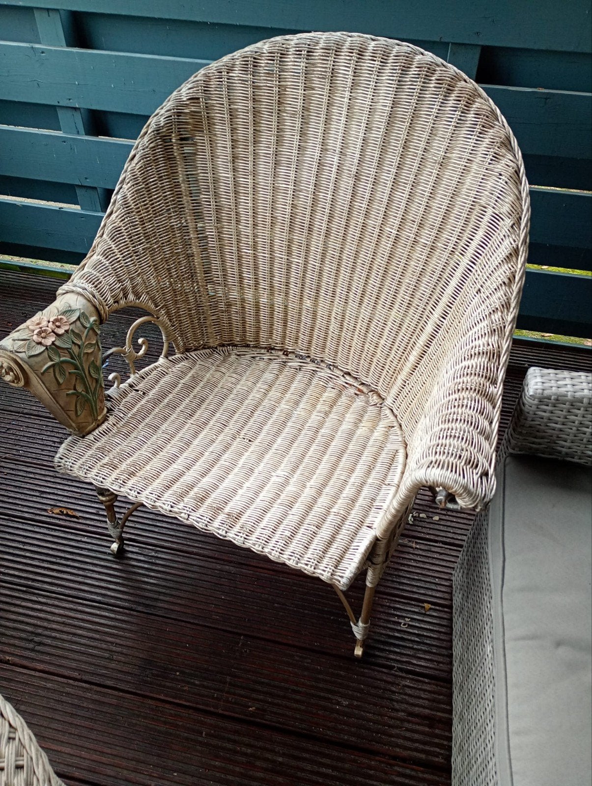gratis afhalen tuinset stoel en stoelen, Ophalen of Verzenden, Gebruikt, Rotan