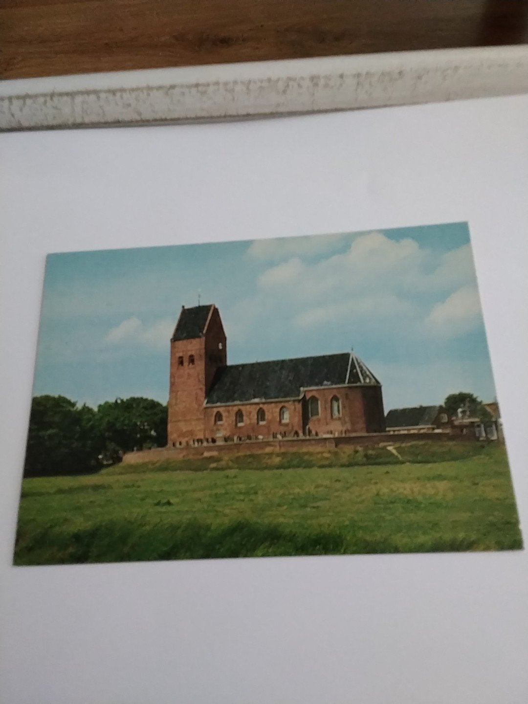 Oude ansichtkaart Wânswert, Herfoarme Tsjerke, Ophalen of Verzenden, 1960 tot 1980, Gelopen, Friesland