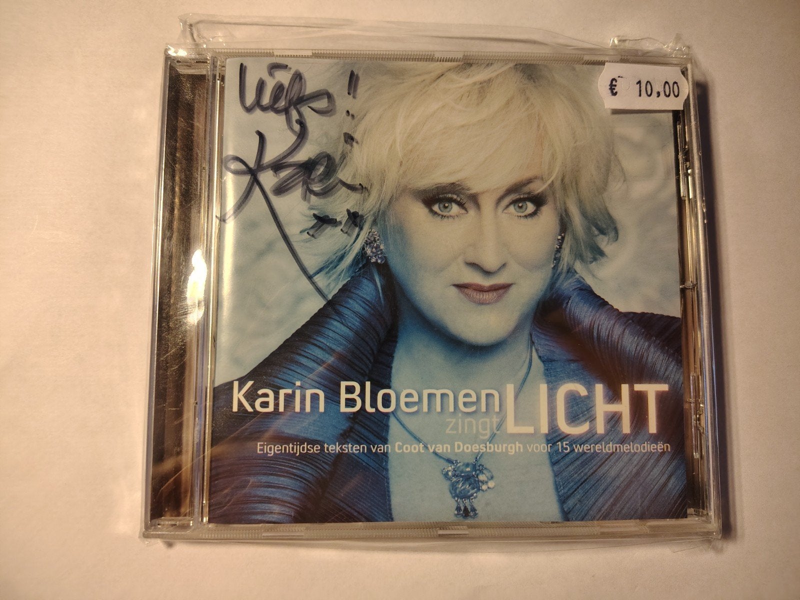Karin Bloemen - Licht GESIGNEERD, Ophalen of Verzenden
